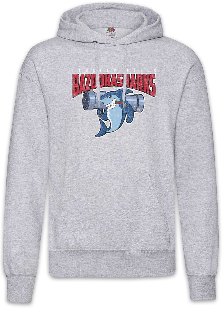 Hoodie B Sharks Herren Hoodie Gamer Dark Games Gaming Video PC Admin Computer