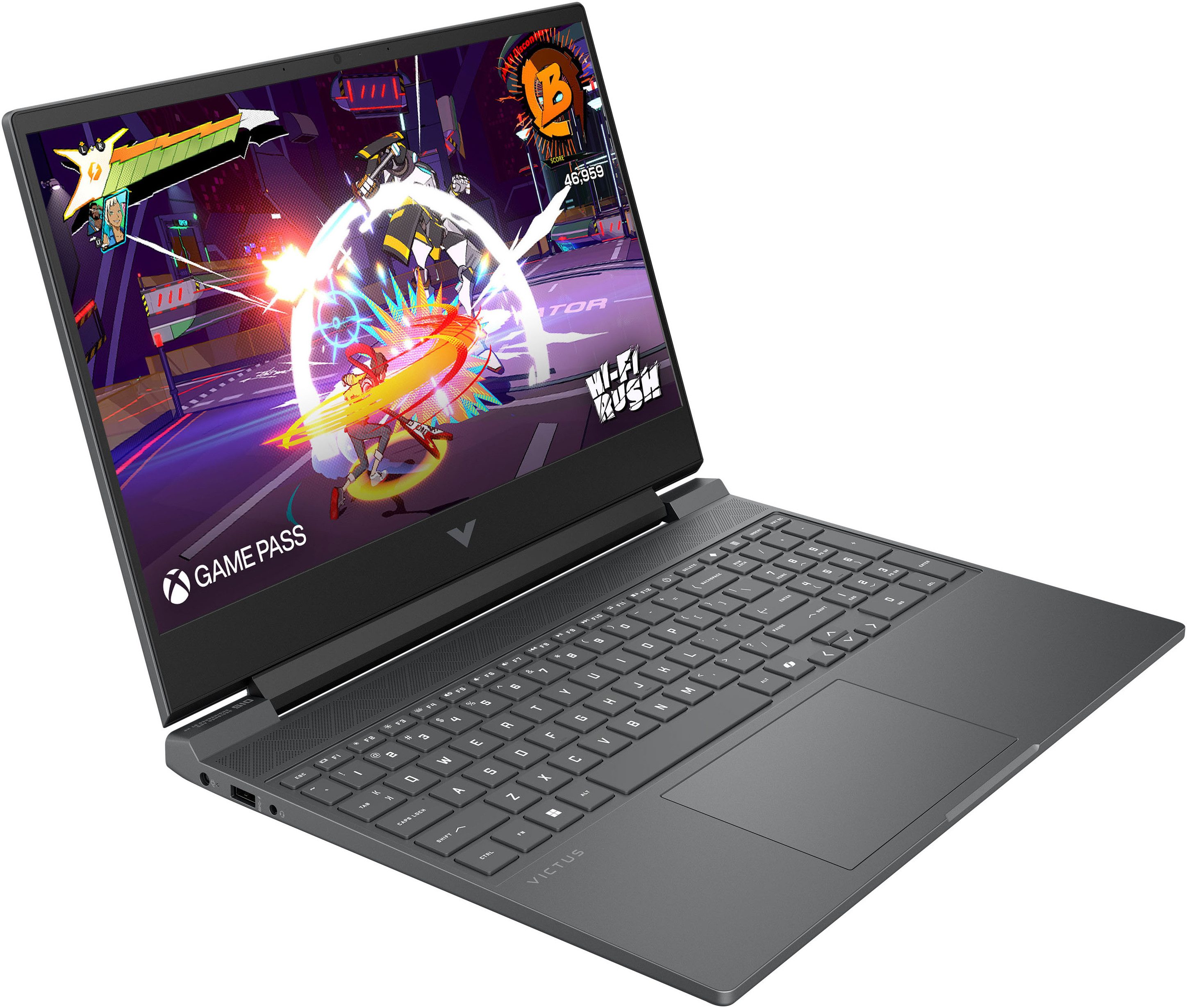 HP Victus 15-fa Intel Gaming-Notebook (39,6 cm/15,6 Zoll, Intel Core i7 13620H, GeForce RTX 5060, 16 GB, 512 GB SSD)