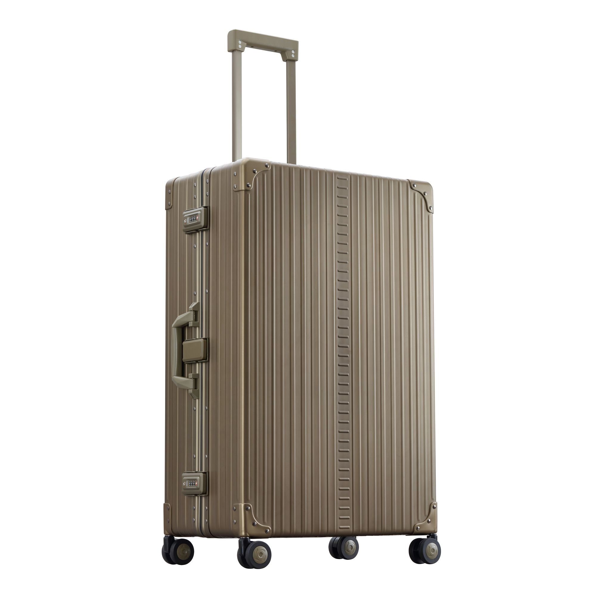 ALEON Hartschalen-Trolley Traveler, 4 Rollen, Aluminium