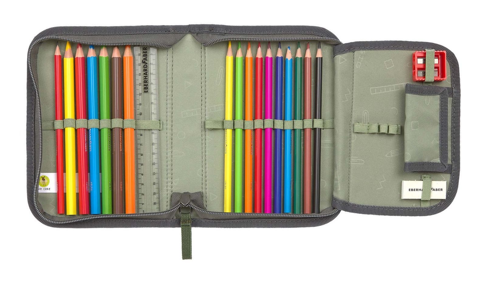 LÄSSIG Schulranzen School Set Slim 7-teilig (Set, 6-tlg)