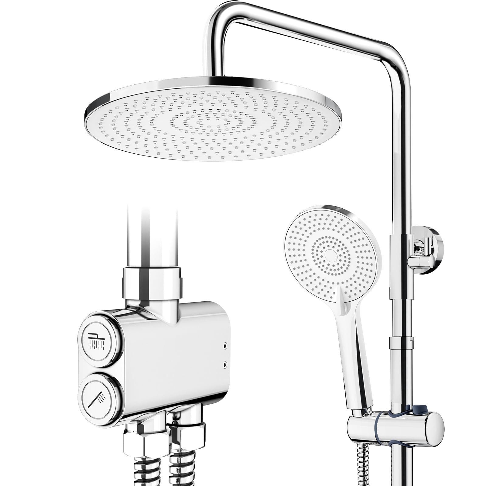 Rainsworth Duschsystem mit Armatur, mit Ablage, günstig online kaufen