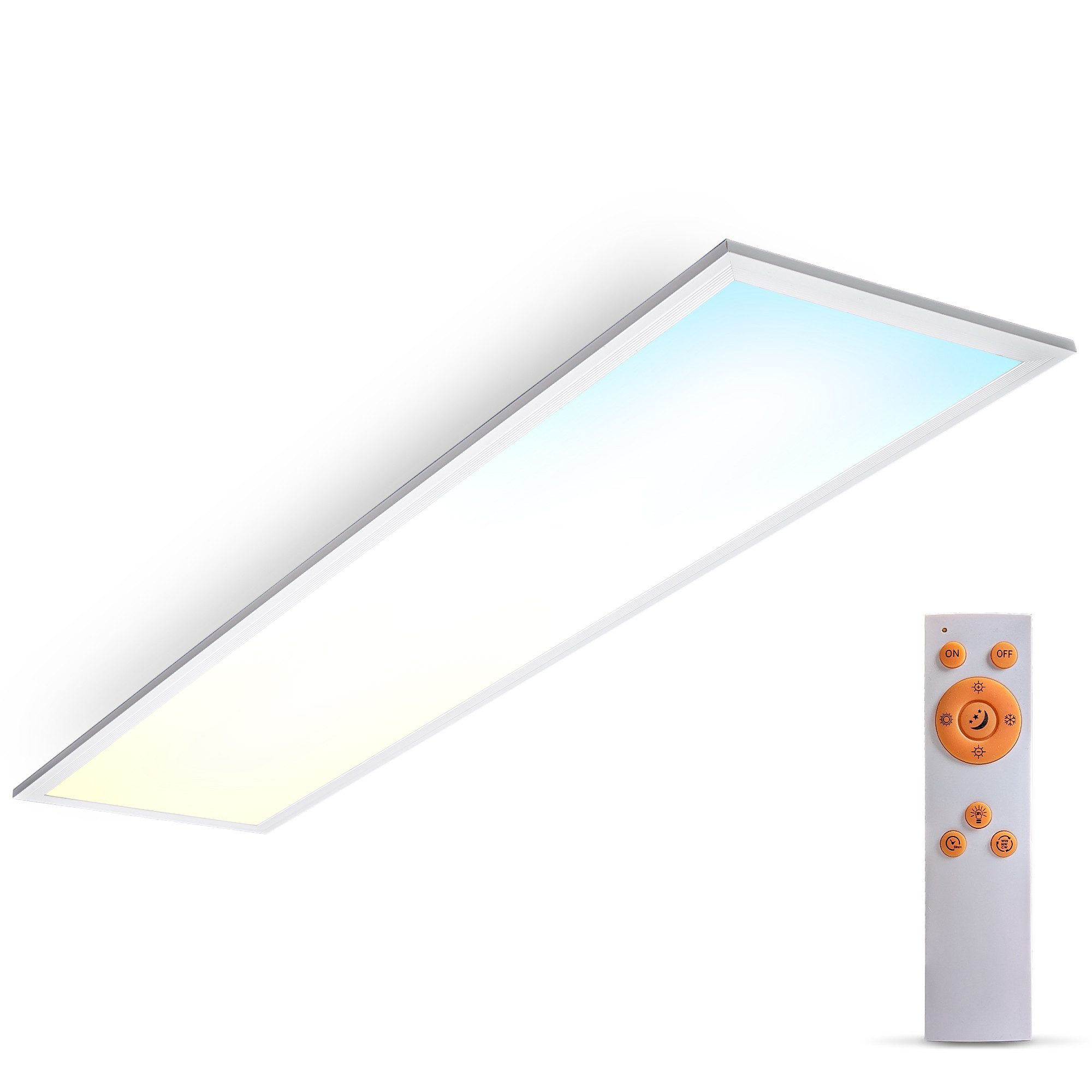 B.K.Licht Deckenleuchte LED Panel 100x25cm dimmbar 24 Watt 2200 Lumen ultra günstig online kaufen