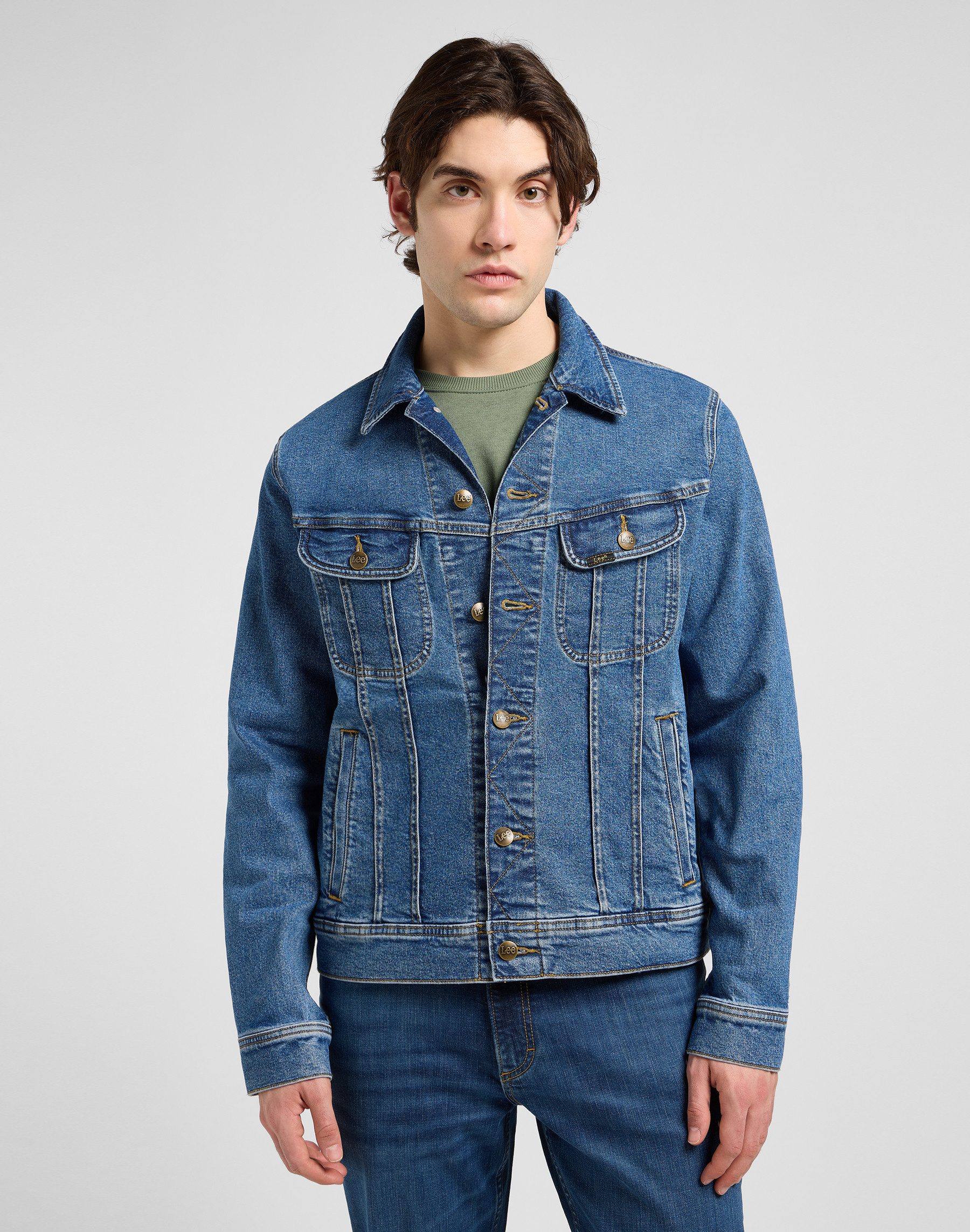 Lee® Jeansjacke RIDER_JACKET mit seitlichen Eingrifftaschen günstig online kaufen