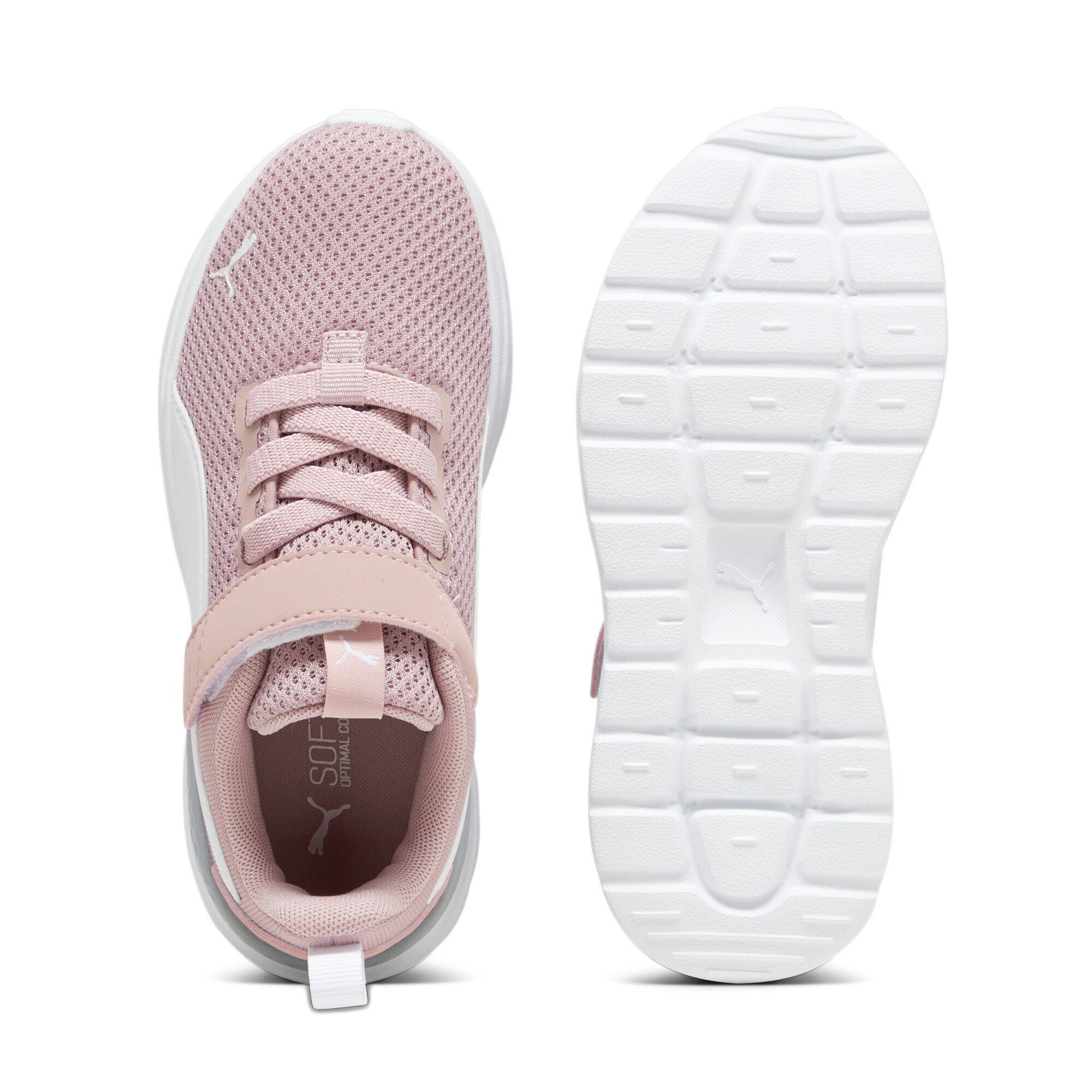 PUMA Anzarun Lite Pink Sneaker White Smoothie Kids Laufschuh Peach