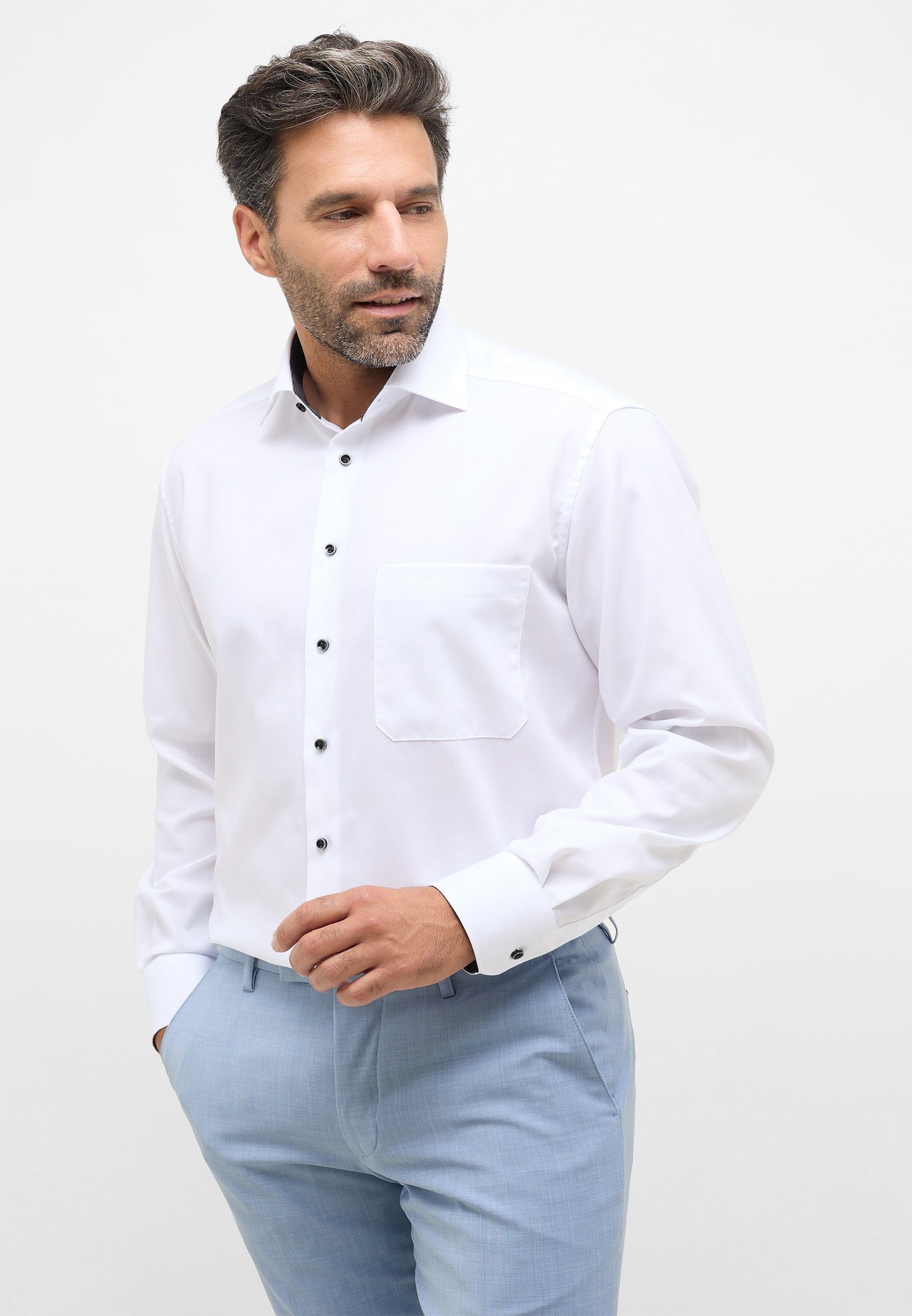Eterna Langarmhemd COMFORT FIT günstig online kaufen