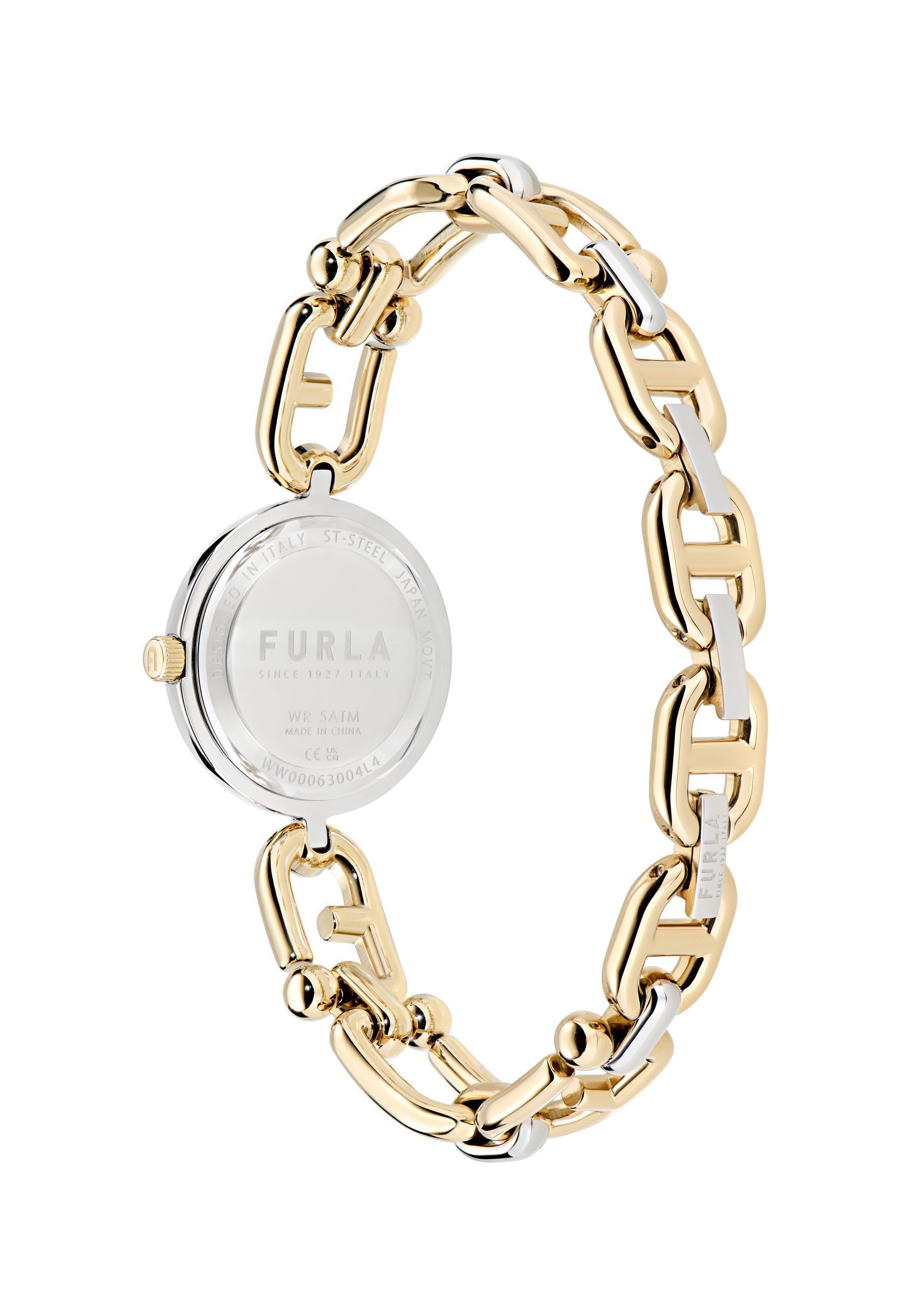 Furla Quarzuhr FURLA MIANUVOLA ROUND, (1-tlg., Not a set – not applicable to this product), Quarz Analog – Bild 4 von 5