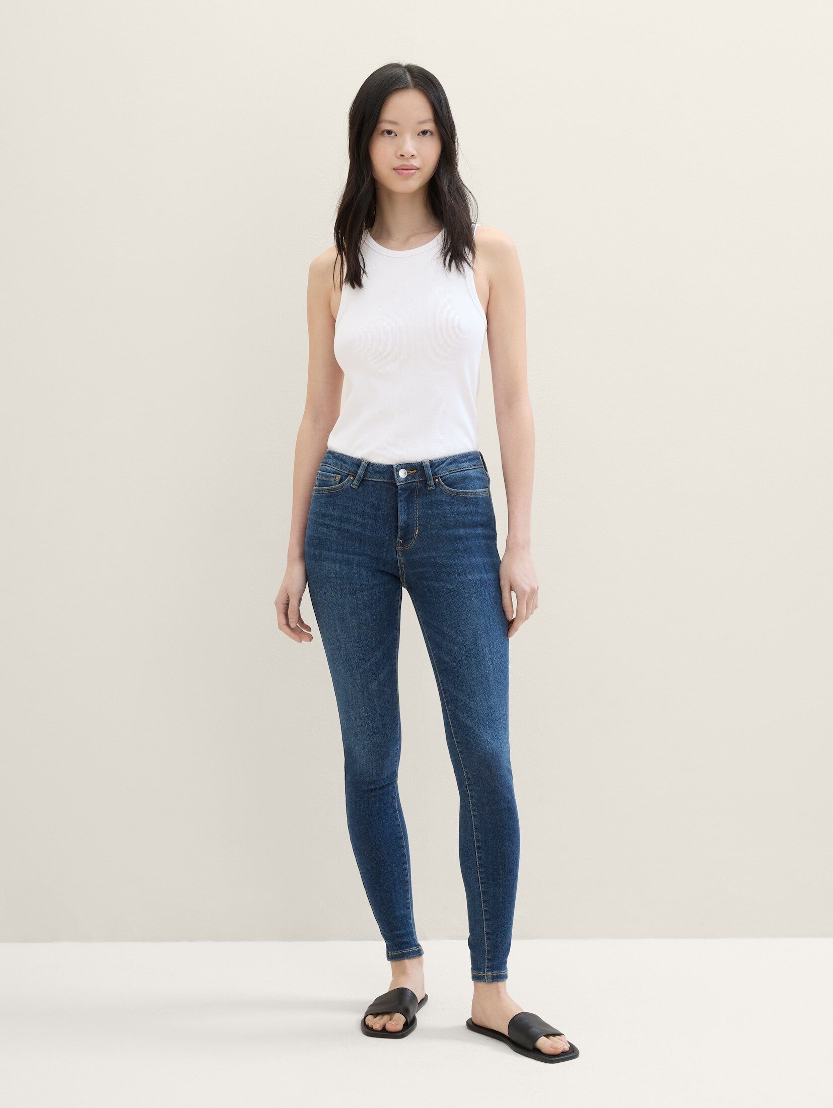 TOM TAILOR Denim Skinny-fit-Jeans Jeanshosen TTNELA EXTRA SKINNY Jeans mit günstig online kaufen