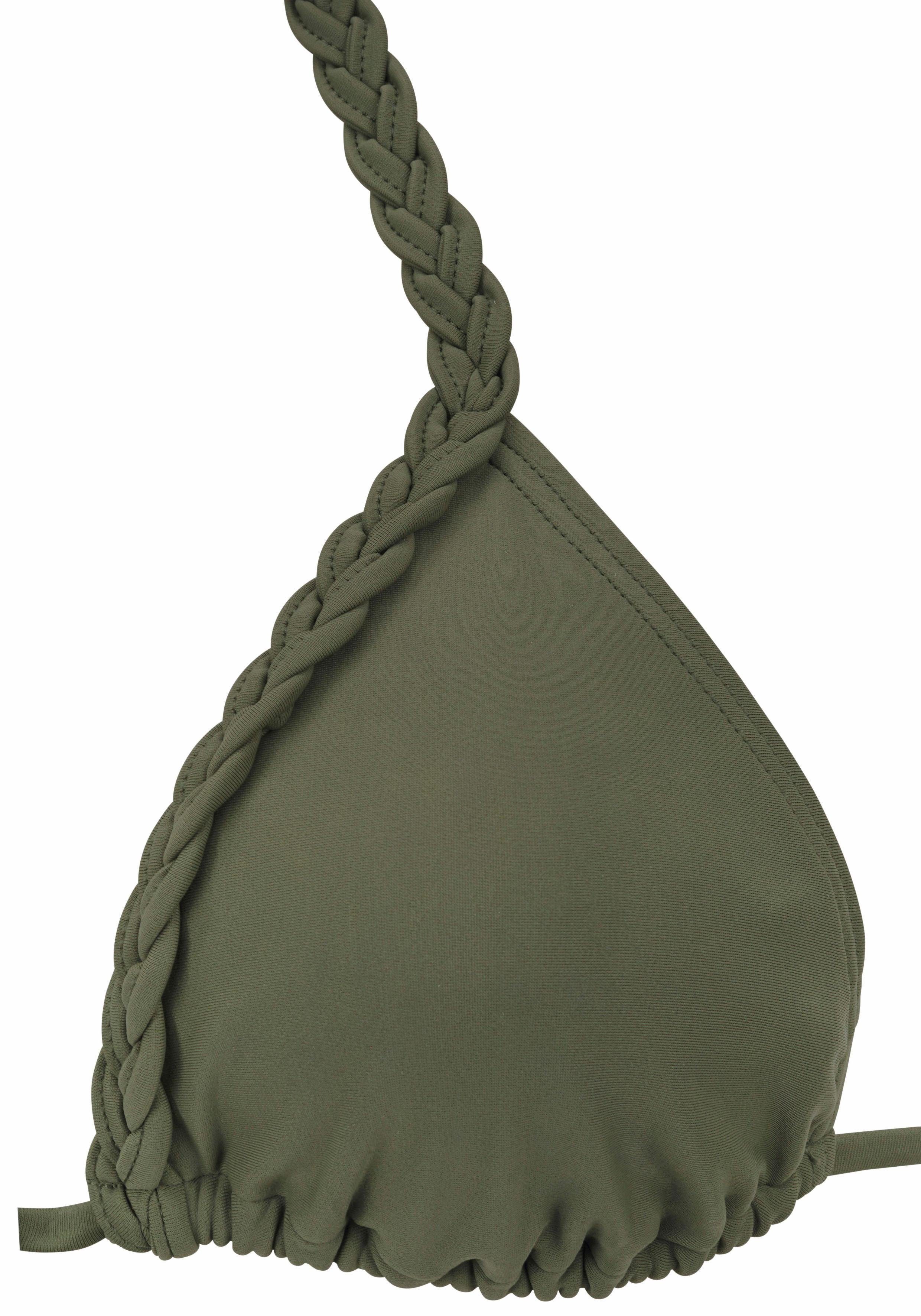 Buffalo Triangel-Bikini mit geflochtenen Details
