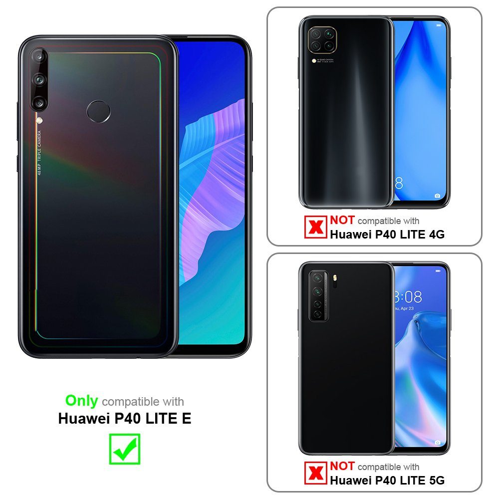 Cadorabo Handyhülle für Huawei P40 LITE E Hülle Huawei P40 LITE E, Flexible Hülle TPU Silikon Schutzhülle Back Cover Case