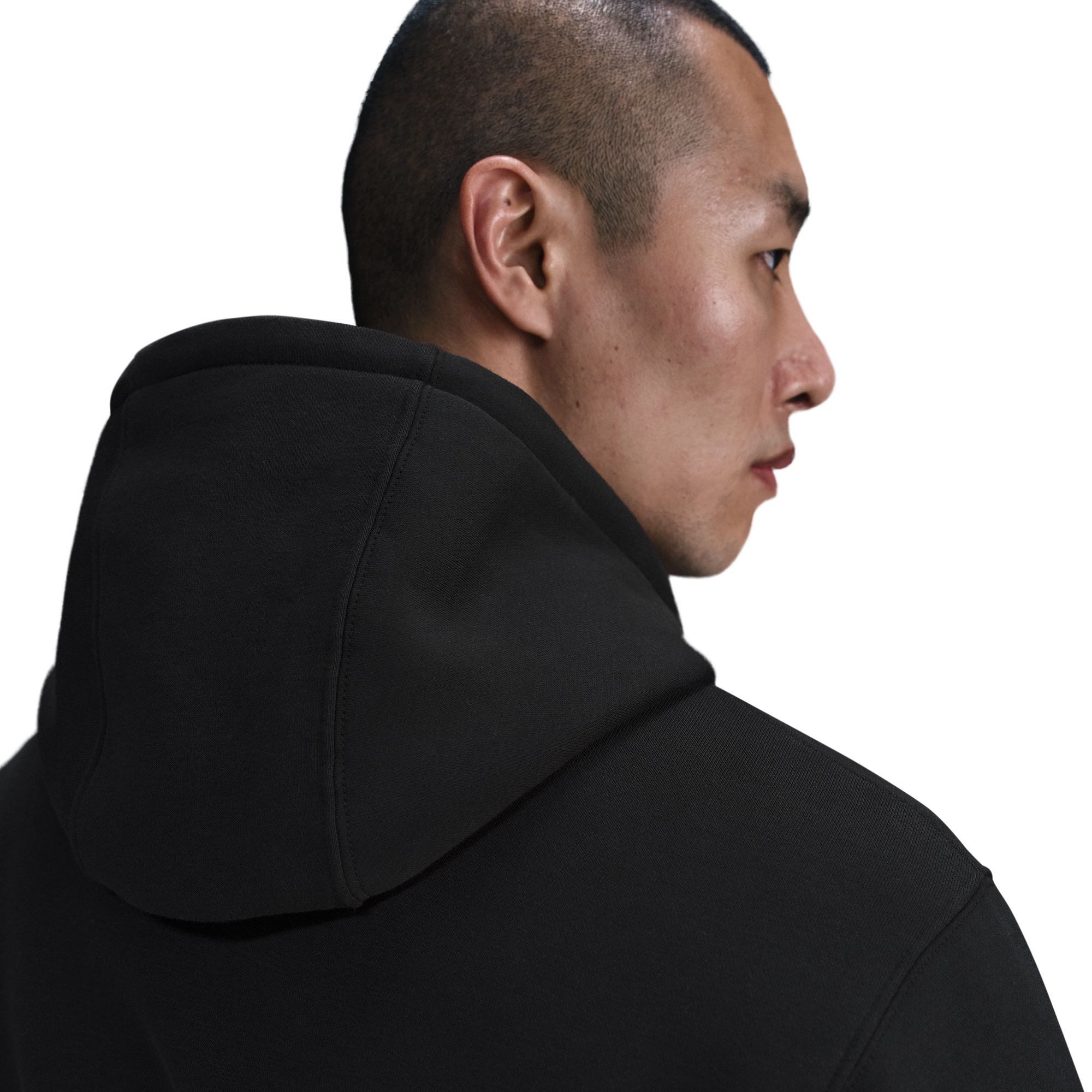 Nike Sportswear Kapuzensweatshirt M NK CLUB BB PO GFX HOODIE Rundhalsausschnitt, Kurzarm-Design, sportliche Passform