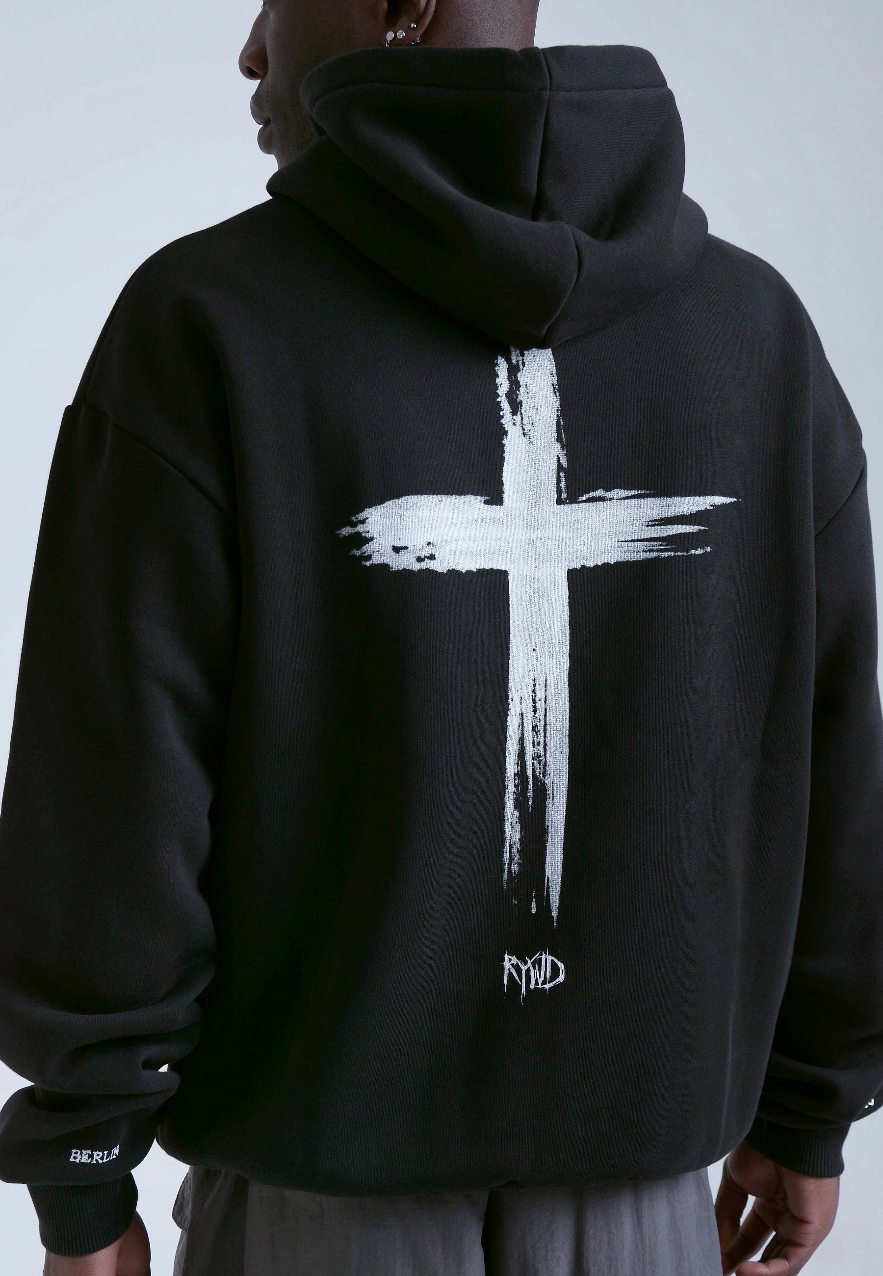 Remember you will die Hoodie Kapuzensweatshirt Cross - RYWD