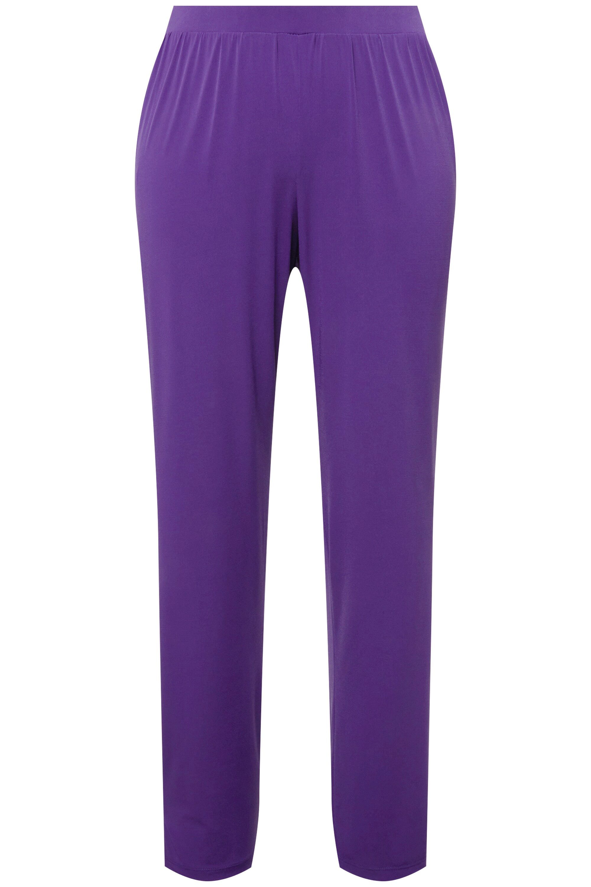 Ulla Popken Schlupfhose Jerseyhose elastischer Bund günstig online kaufen