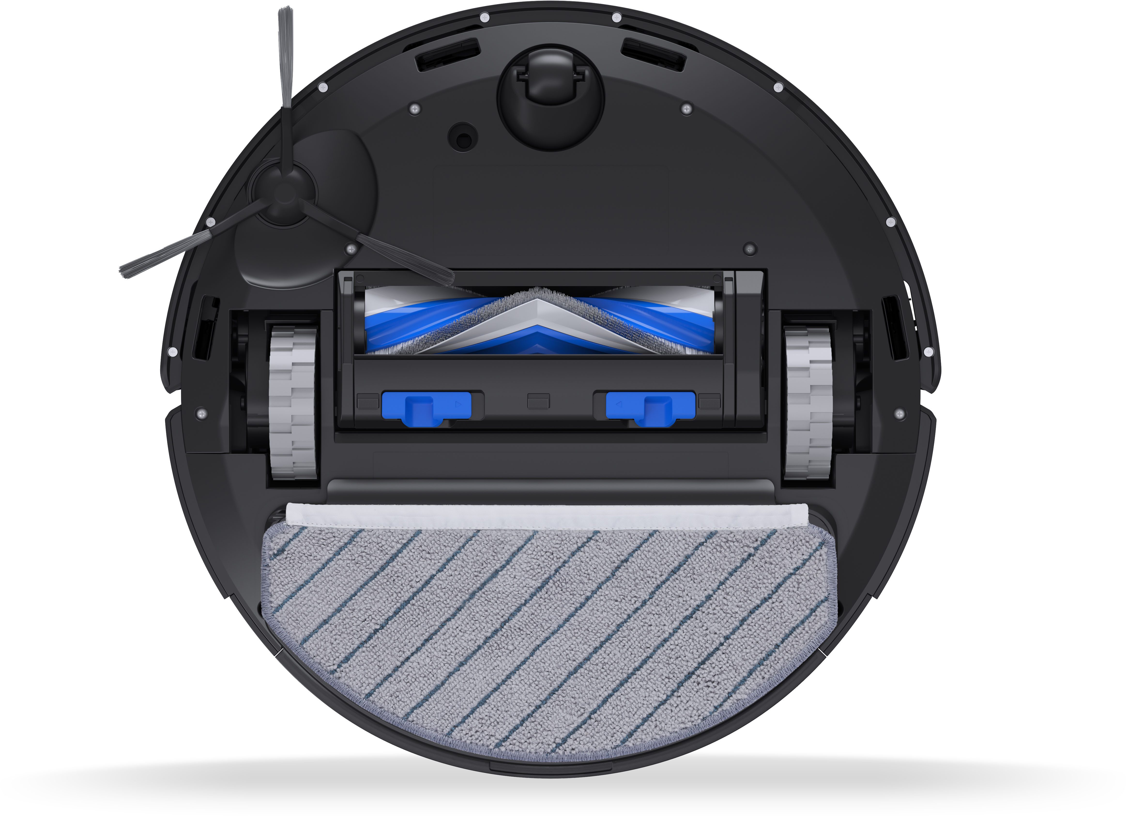 ECOVACS Saugroboter mit Wischroboter, DEEBOT N20 PRO PLUS, 45 W, 8.000PA, Beutellos, Anti-Haar-Verwicklung, Vibrationswischsystem