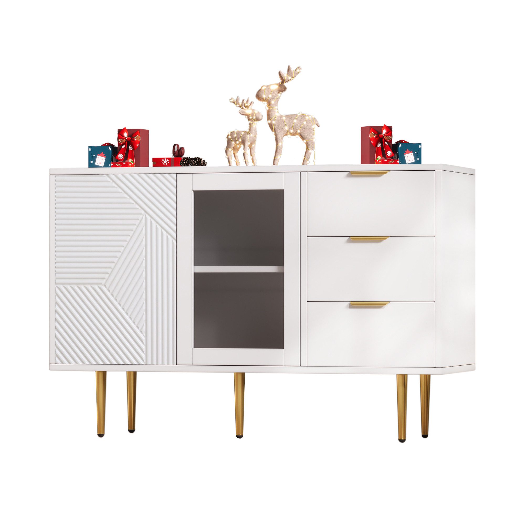 Refined Living Sideboard Kommode mit 3 günstig online kaufen