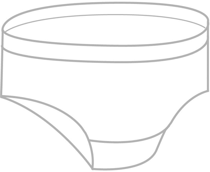 Hydas Inkontinenzslip aus Baumwolle mit integrierter Saugeinlage Diskret und zuverlässig, unsichtbar unter der Kleidung, waschbar