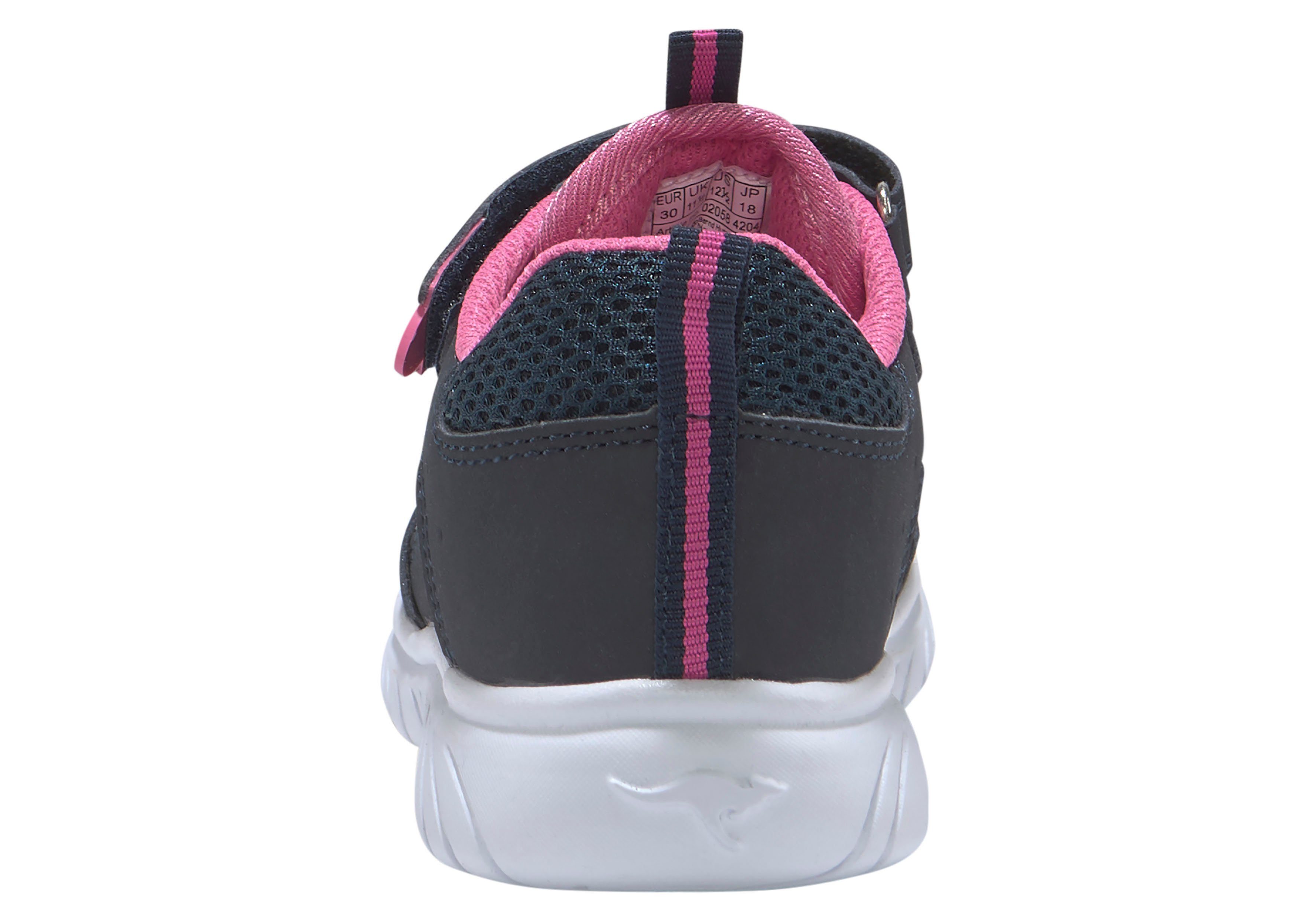 Sneaker Lite KangaROOS dk-navy-daisy-pink KI-Rock EV