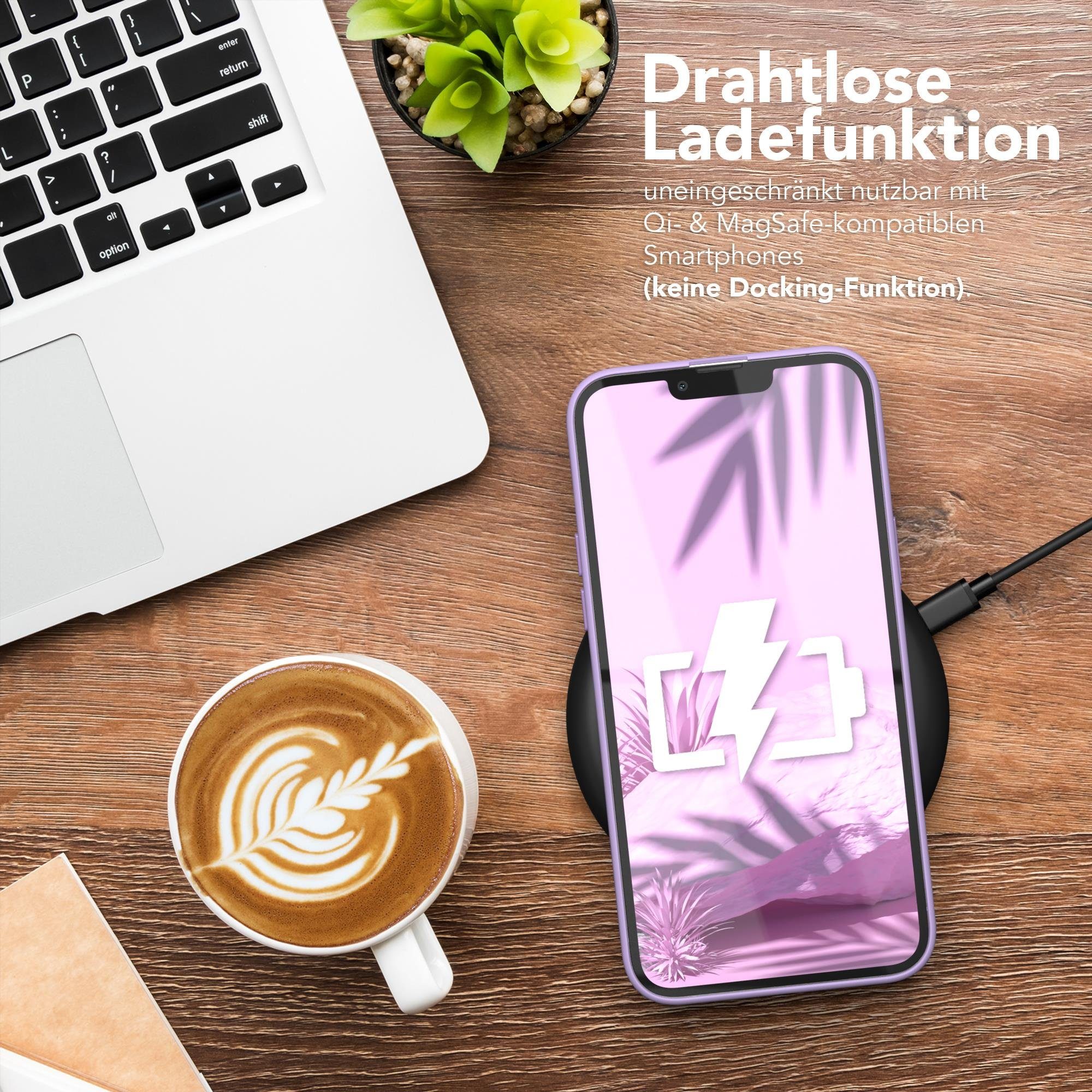EAZY CASE Handyhülle Outdoor Case für Apple iPhone 13 Pro Max 6,7 Zoll, Schutzhülle mit Kameraschutz Robust Schutzhülle stoßfest Lila Lavendel