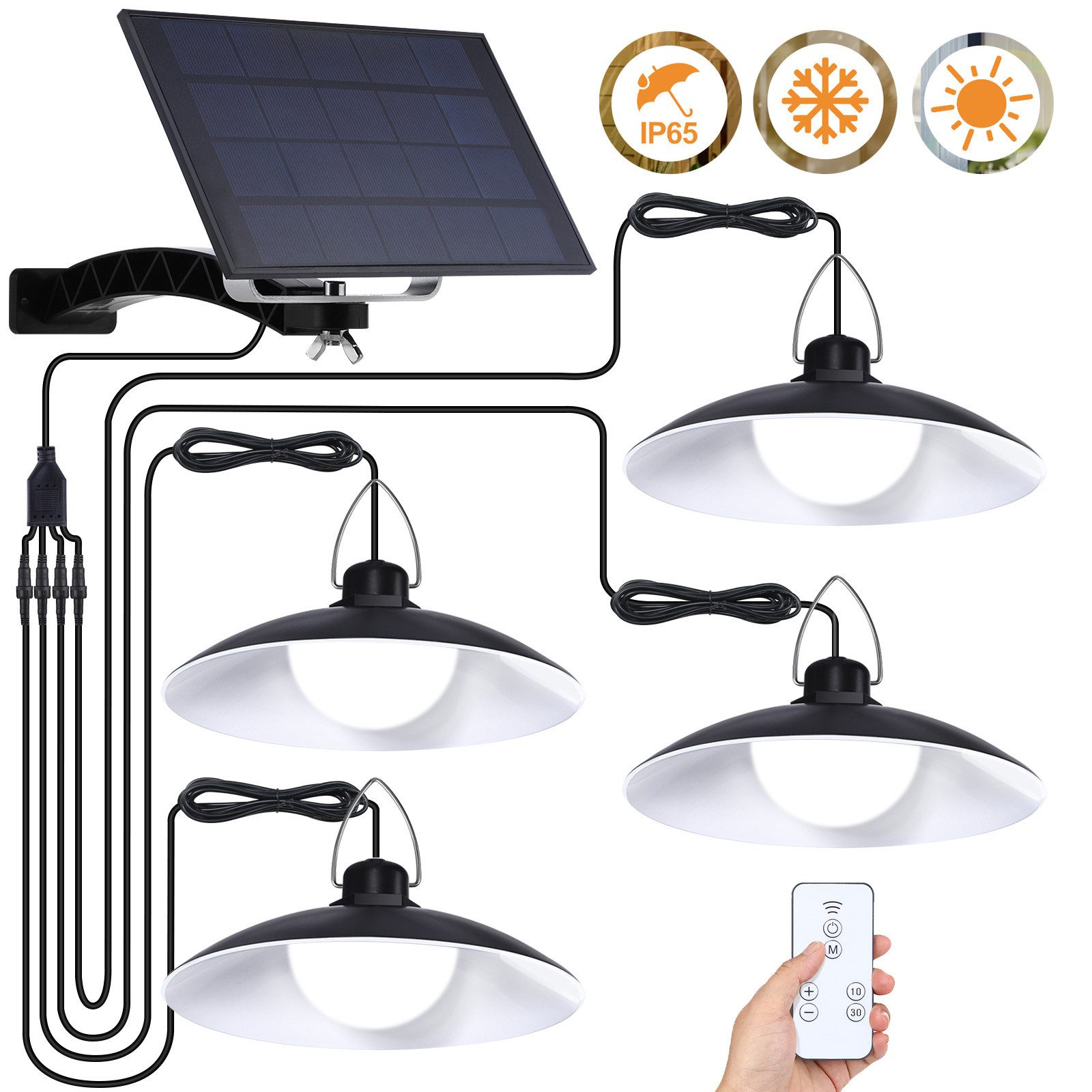 Rosnek LED Solarleuchte für Innen & günstig online kaufen