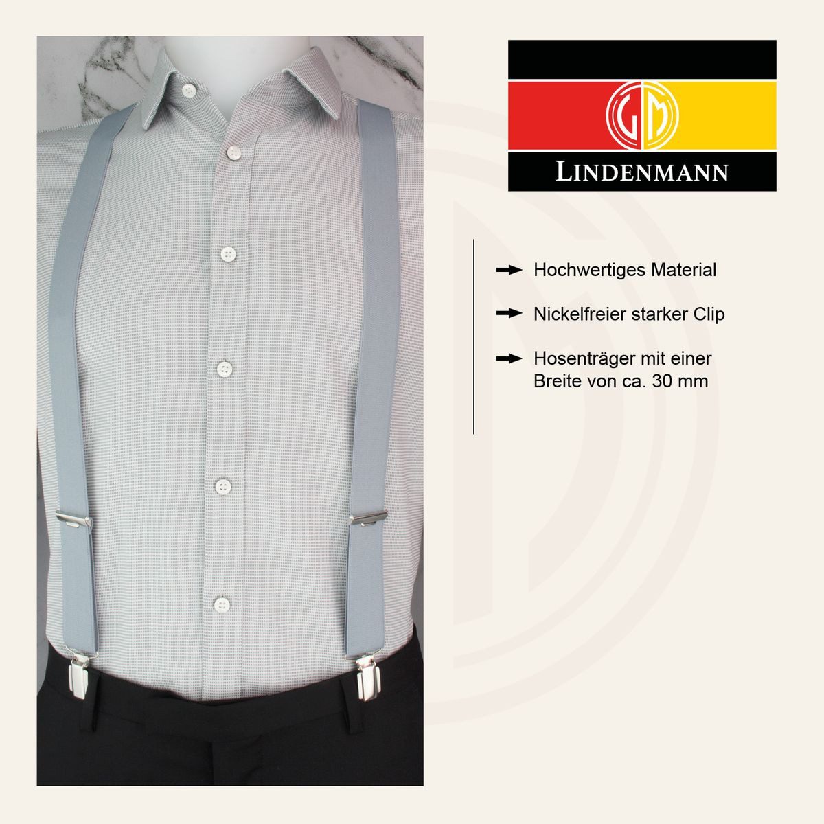 LINDENMANN Hosenträger