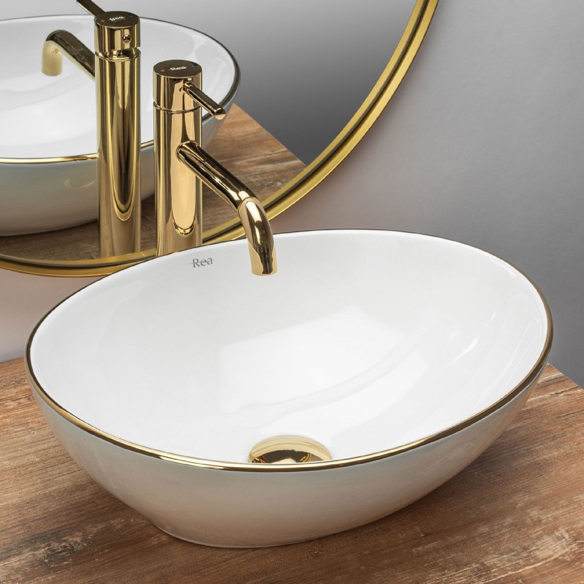 GTM Design Aufsatzwaschbecken Modern Waschbecken ohne günstig online kaufen