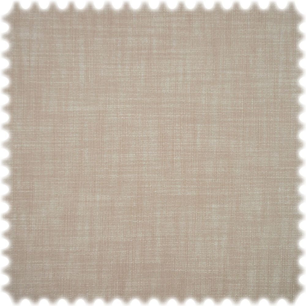 Heiro Stoff Naturfaser Leinen Optik Möbelstoff Oslo Graubeige, Polsterstoff Meterware - Breite:140 cm