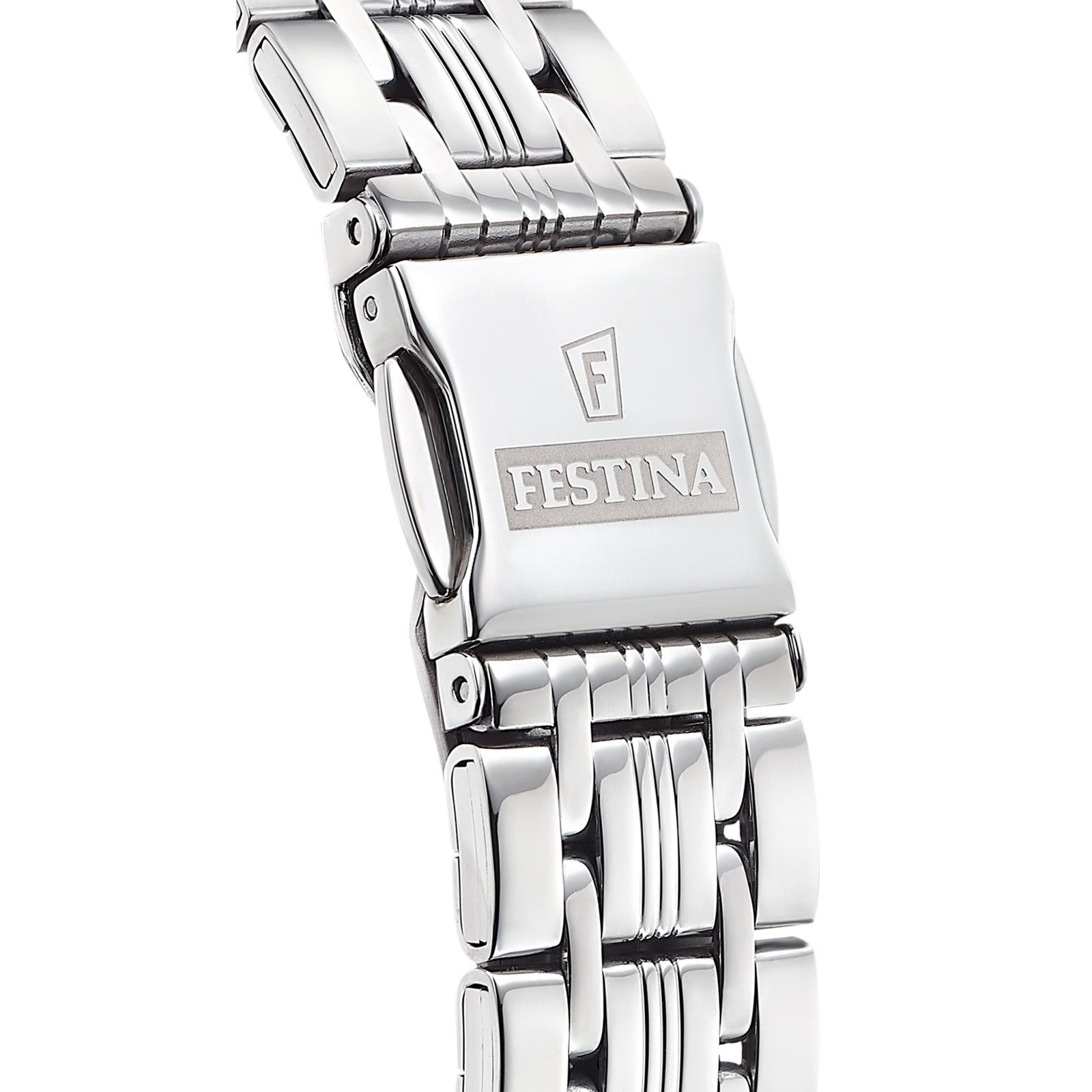 Festina Quarzuhr Festina Damenuhr Mademoiselle Armbanduhr, (Analoguhr), Damen Armbanduhr rund, Edelstahlarmband silber, Fashion