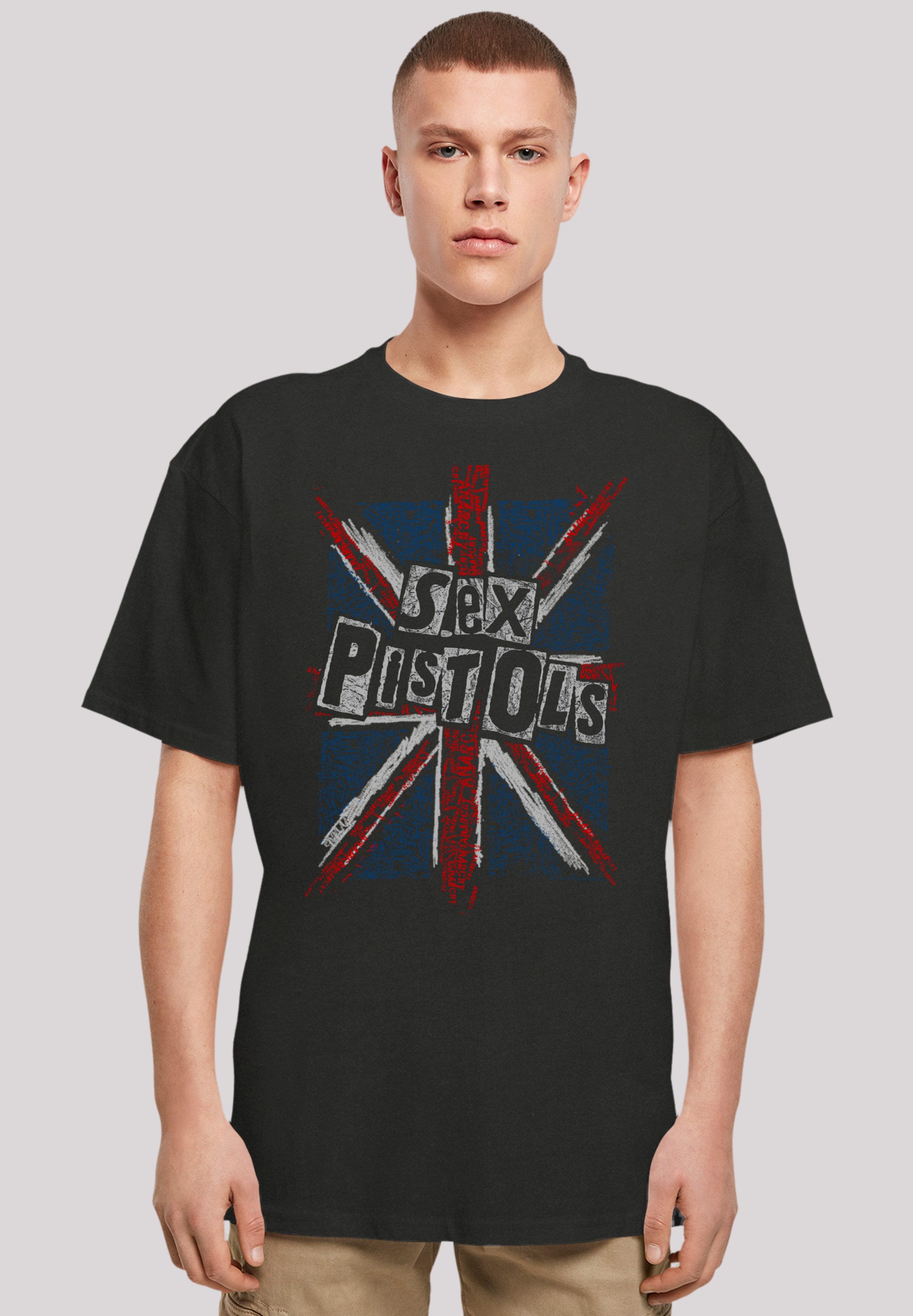 F4NT4STIC T-Shirt Sex Pistols Anarchy Flag günstig online kaufen