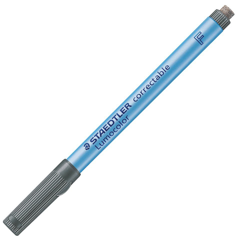 König Werbeanlagen F, Lumocolor® Montagezubehör correctable trocken schwarz abwischbarer 305 Stift