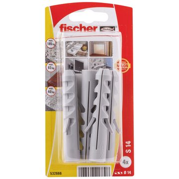 fischer Dübel-Set Fischer S 14 K NV Dübel 75 mm 532666 1 Set