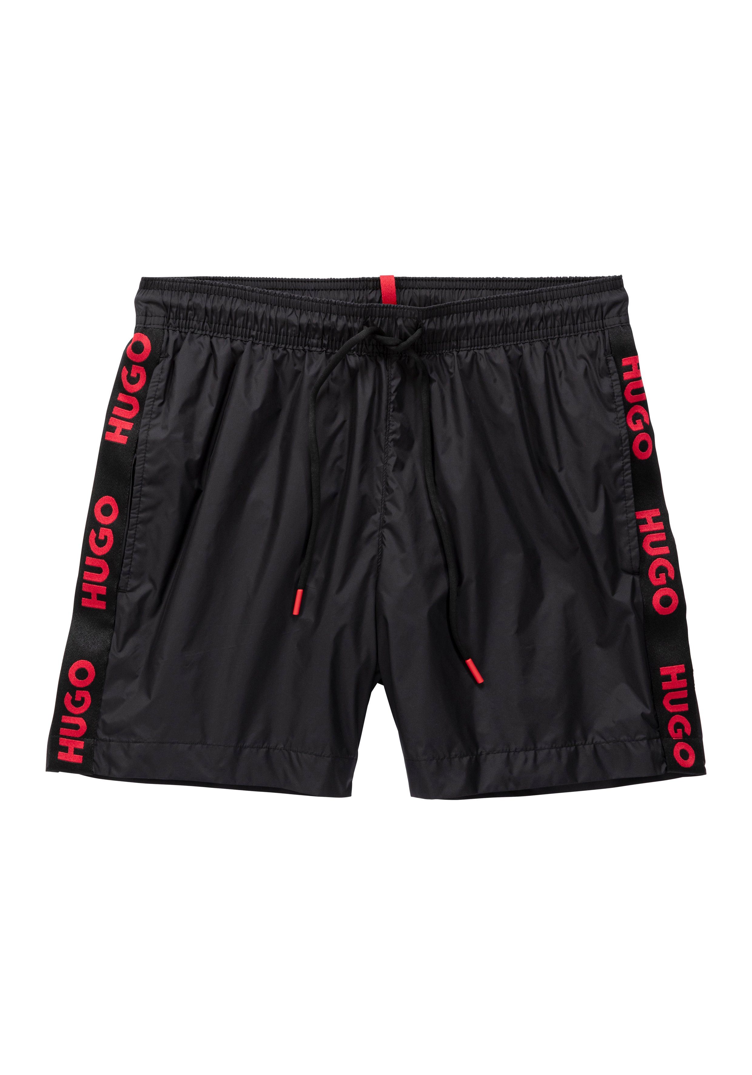 HUGO Badeshorts FAB mit Tunnelzug im Bund