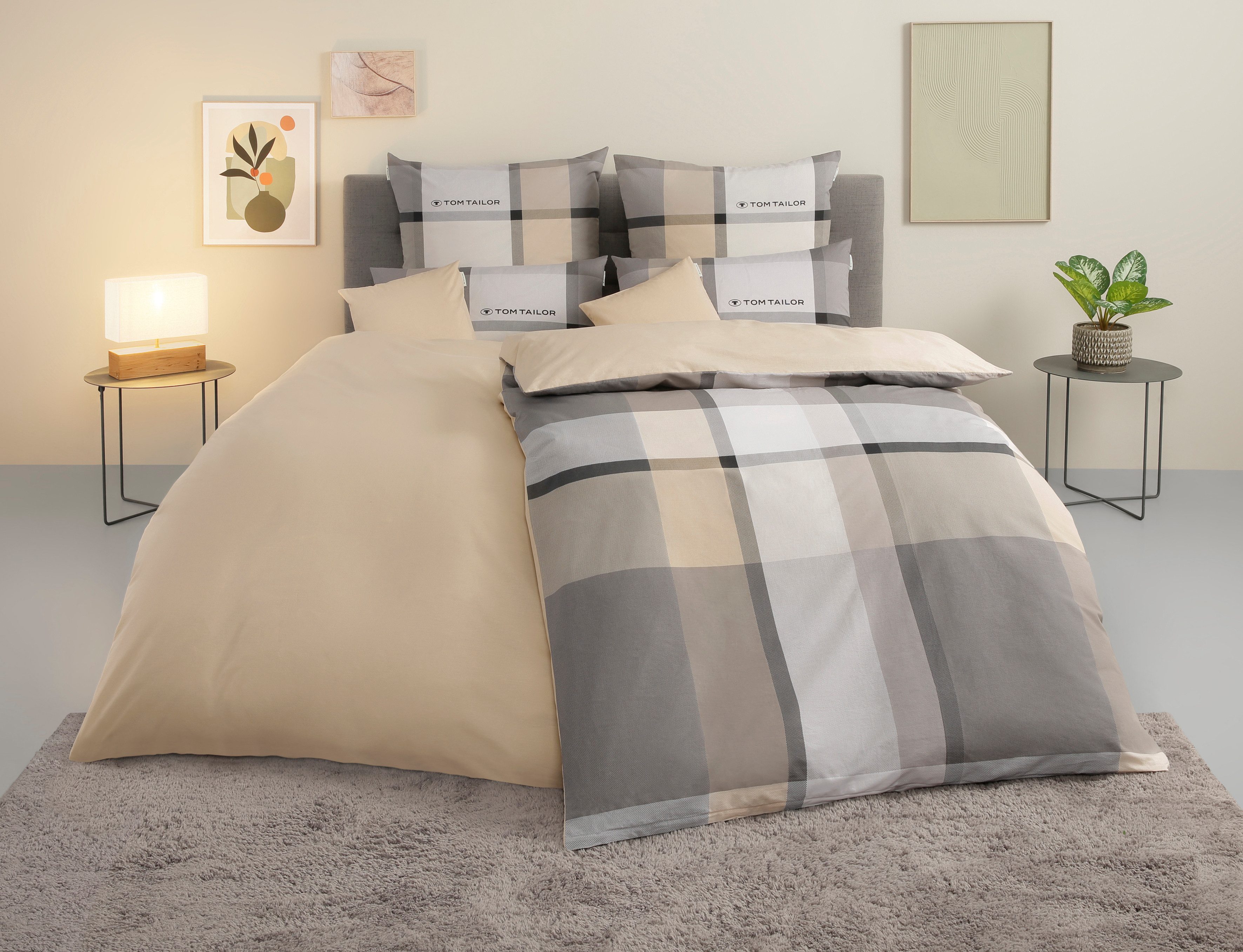 TOM TAILOR HOME Bettwäsche Lenny, Renforcé, günstig online kaufen
