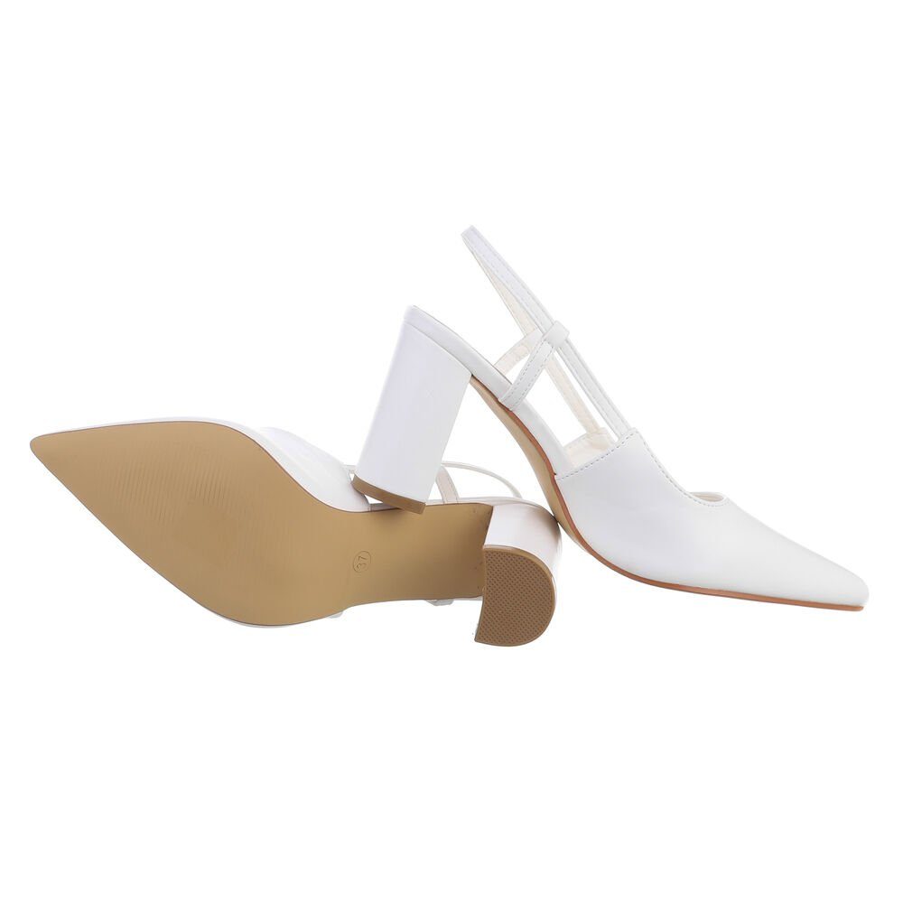 Ital-Design Damen Abendschuhe Elegant Schnürpumps (83448290) günstig online kaufen