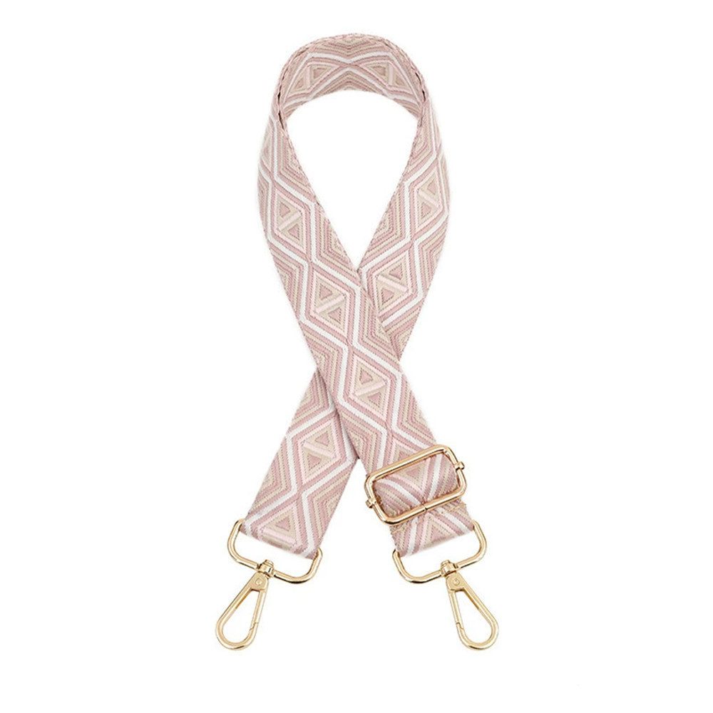 Agger Schulterriemen Taschengurt für Damen & Herren,Verstellbarer Schultergurt,3.8cm Breit Bohemian Style,Schulterriemen für Handtaschen Damen