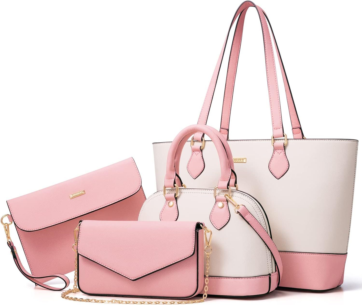 HAUSS SPOLE Henkeltasche 4 tlg Umhängetasche günstig online kaufen