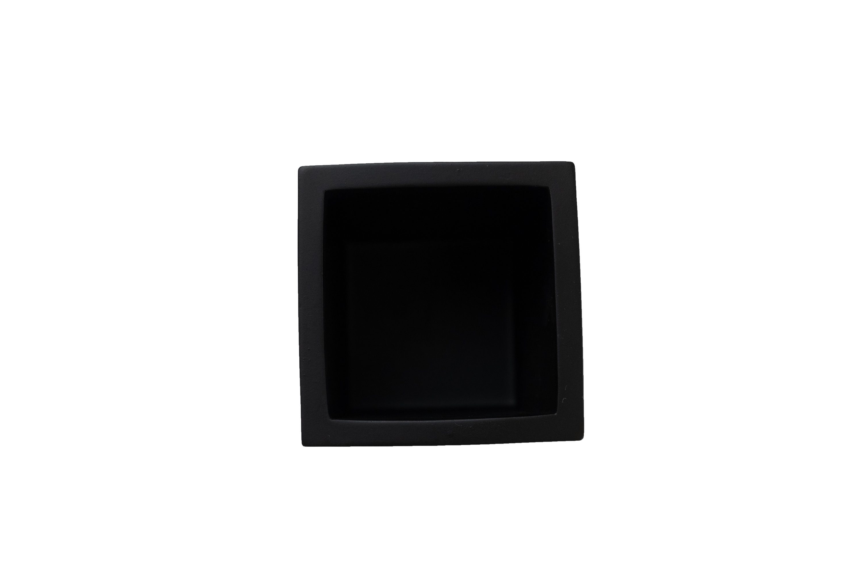 Bagnoxx Zahnputzbecher, (Zahnputzbecher Schwarz, 1-St), Zahnbürstenbehälter, Aufbewahrung für Zahnpasta