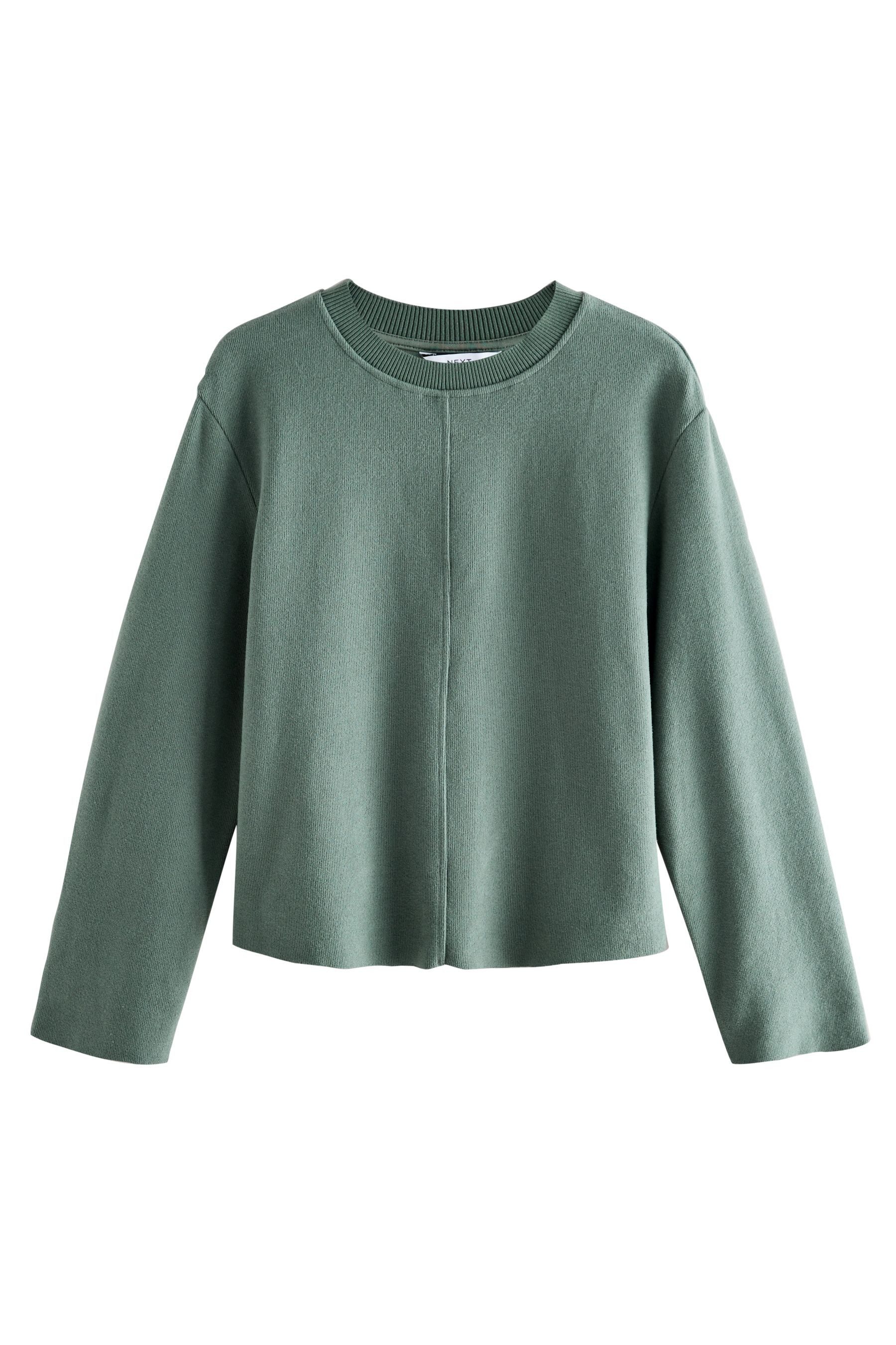 Next Rundhalspullover Weicher, gemütlicher, gerippter Rundhalspullover (1-t günstig online kaufen