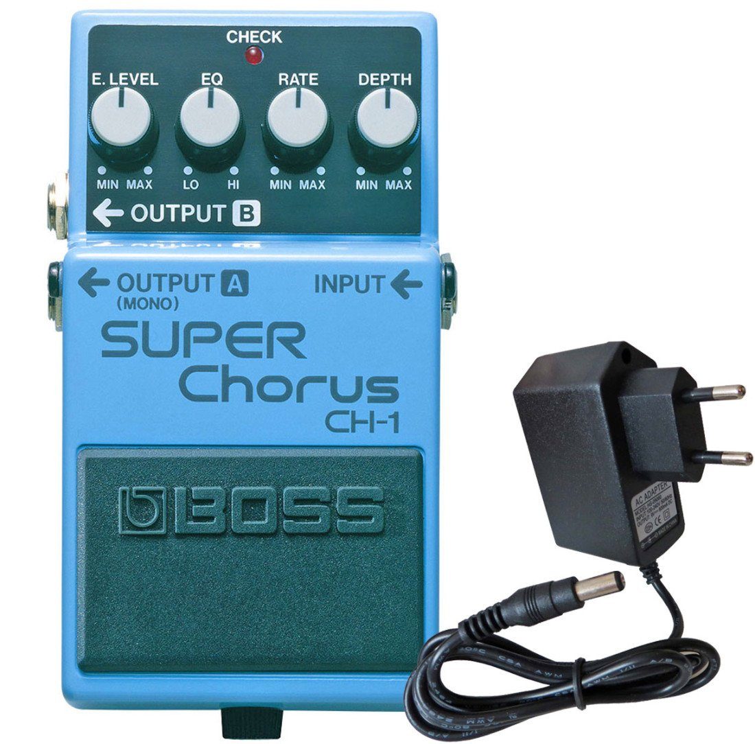 Boss by Roland E-Gitarre Boss CH-1 Super Chorus mit Netzteil