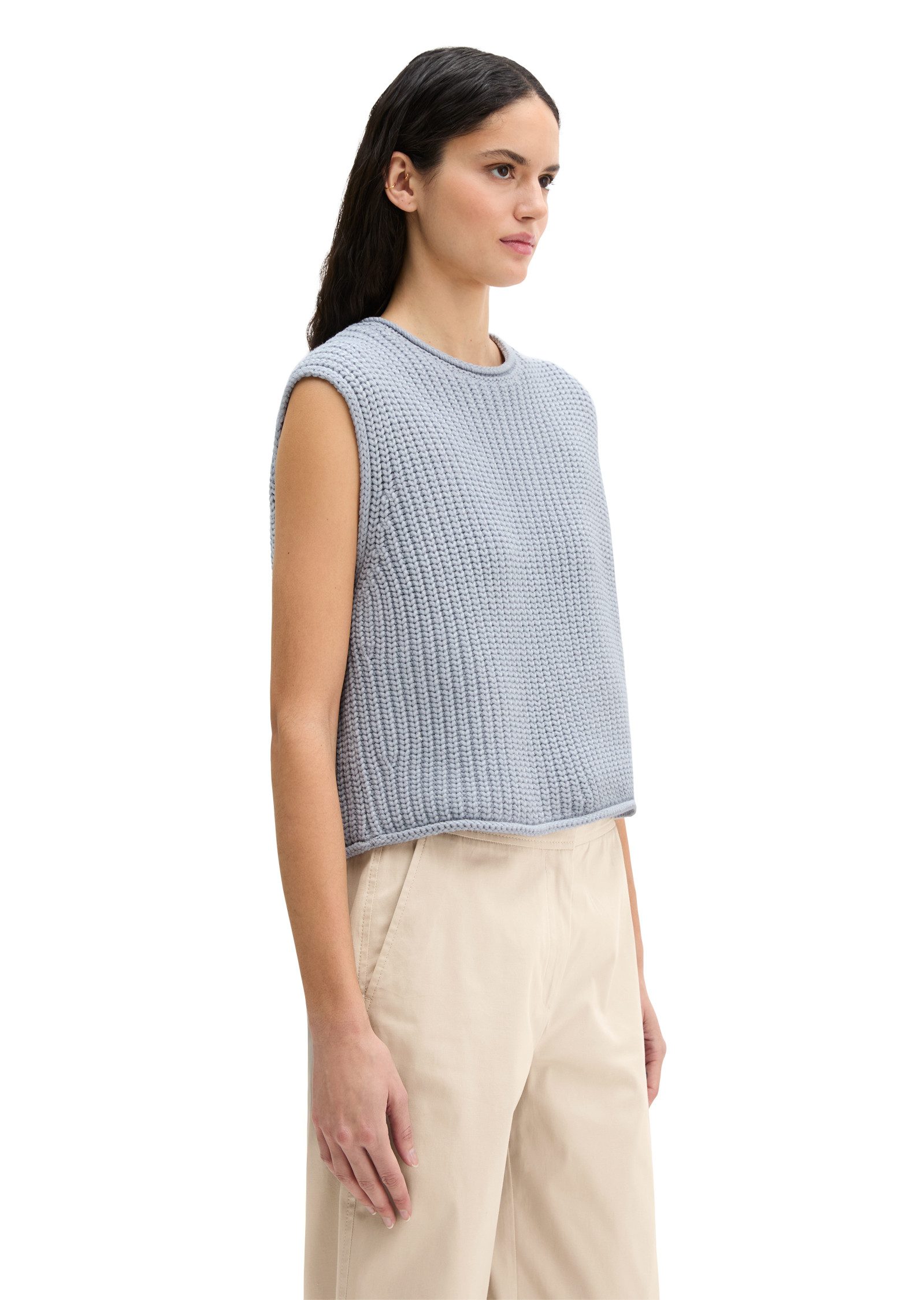 Marc O'Polo Pullunder Loose Fit, melierte Optik günstig online kaufen
