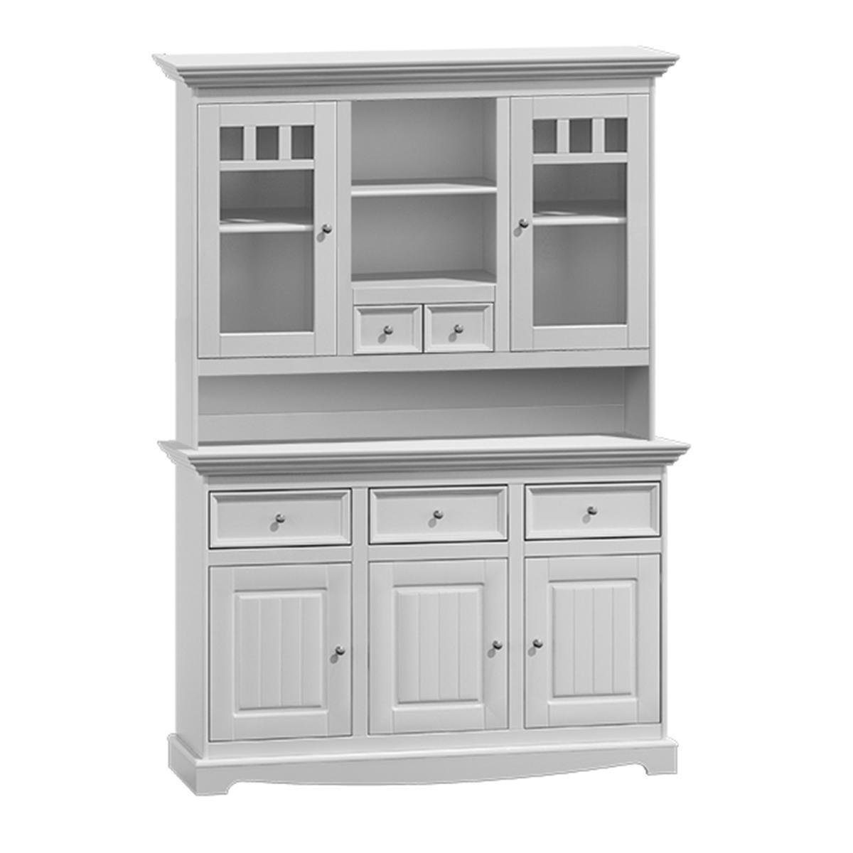 JVmoebel Anrichte Anrichte Vitrine Buffet Schrank Design Landhaus Möbel Stil Luxus, Made in Europa