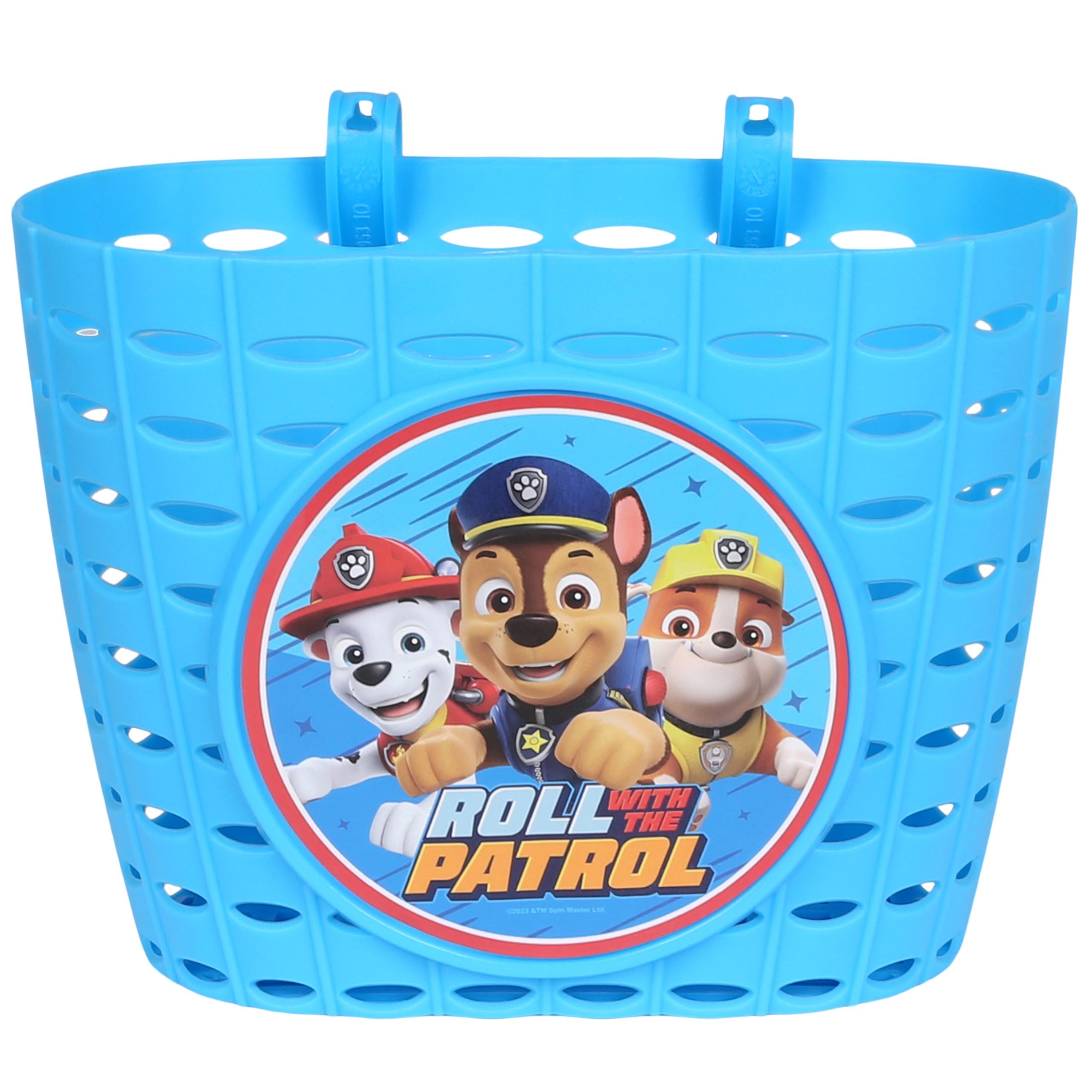 PAW PATROL Fahrradkorb Paw Patrol Kinder Lenkerkorb, Fahrradkorb für Jungen 20x15x16 cm