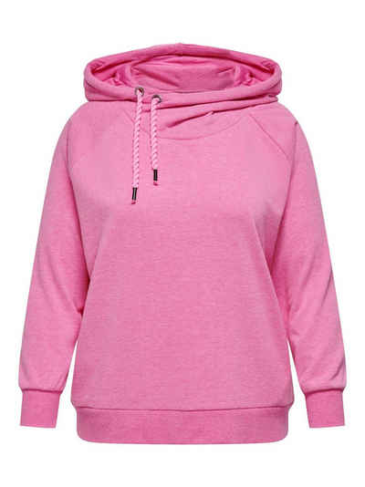 ONLY CARMAKOMA Hoodie CARLAMILLE L/S HOOD CS SWT