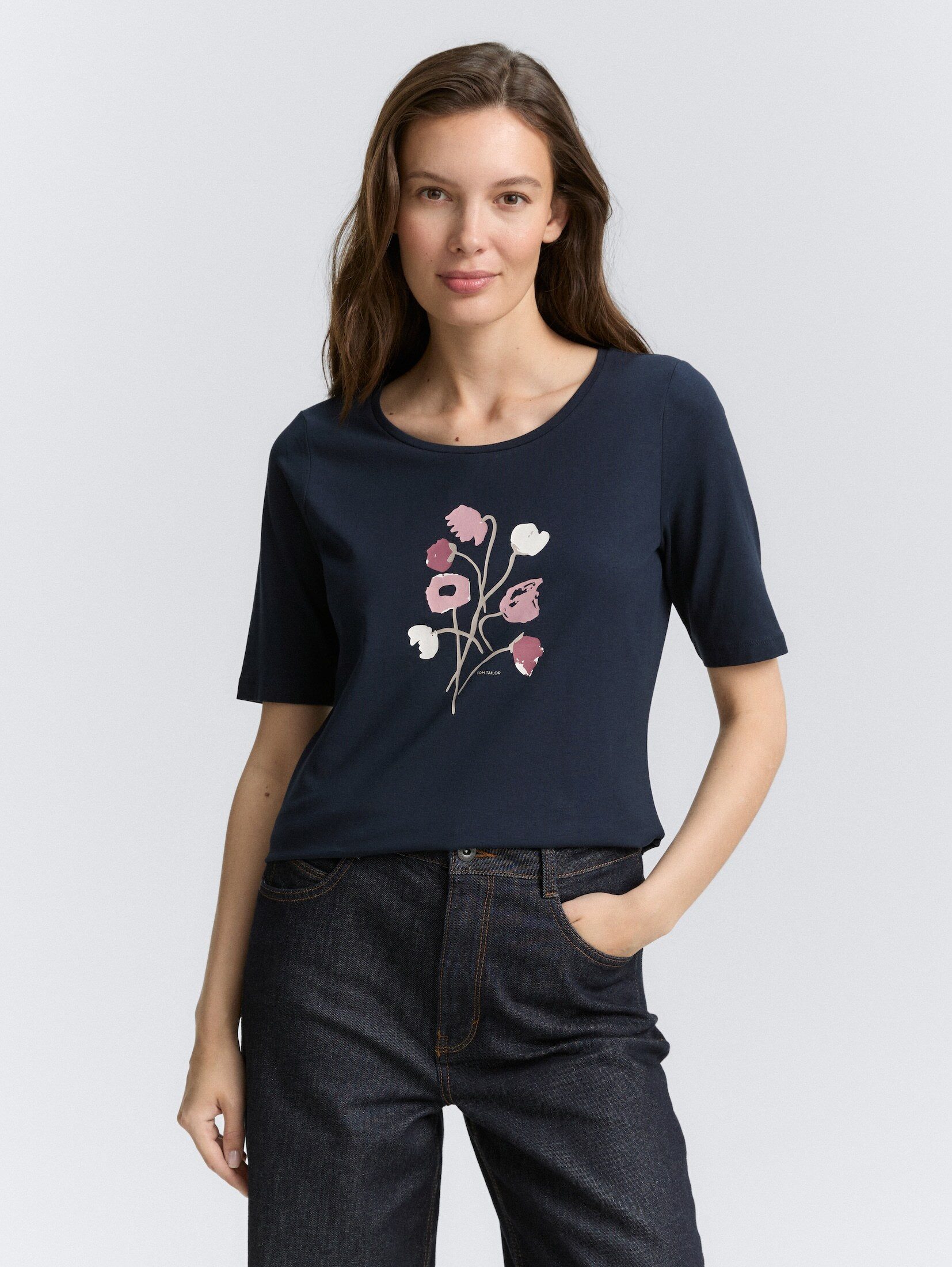 TOM TAILOR T-Shirt T-Shirt mit Print günstig online kaufen