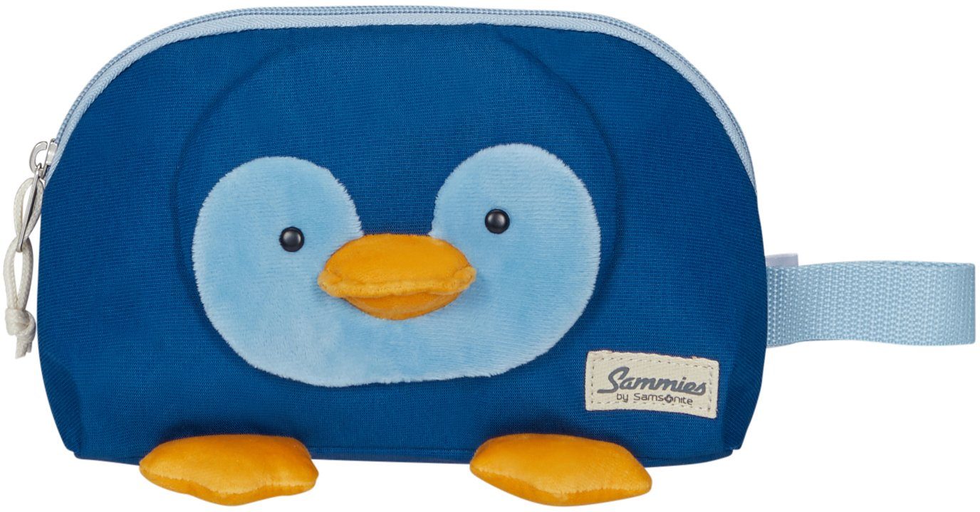 Samsonite Kulturbeutel Happy Sammies ECO, Penguin Peter, Kinder Waschtasche Kinder Reisekulturbeutel Kinder Beuty-Bag