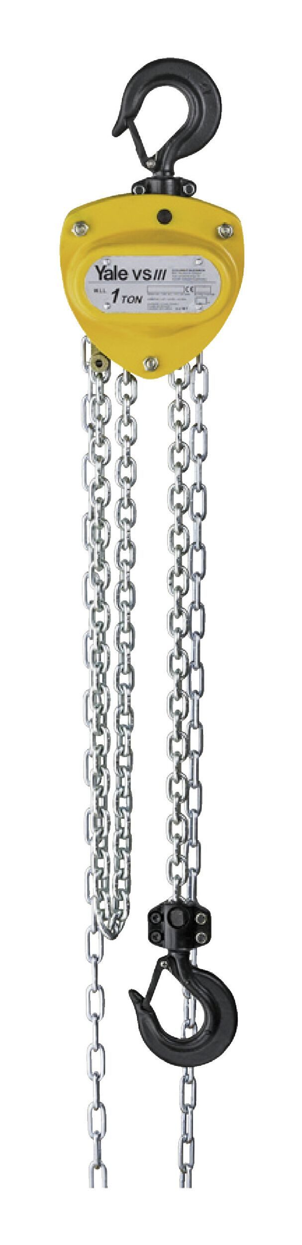 Yale Kettenflaschenzug, Stirnradflaschenzug 6m VS III, 1000-1