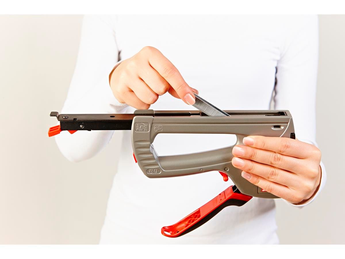 NOVUS Handtacker J 27 Koffer Set, (Set), inkl. 5000 Heftklammern