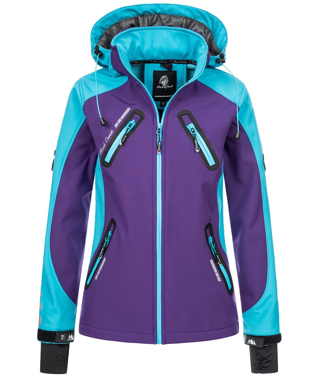 Rock Creek Softshelljacke Damen Softshelljacke Wanderjacke D-441 günstig online kaufen