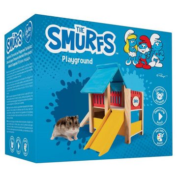 DUVO+ Tier-Intelligenzspielzeug Nager Spielplatz "Die Schlümpfe"