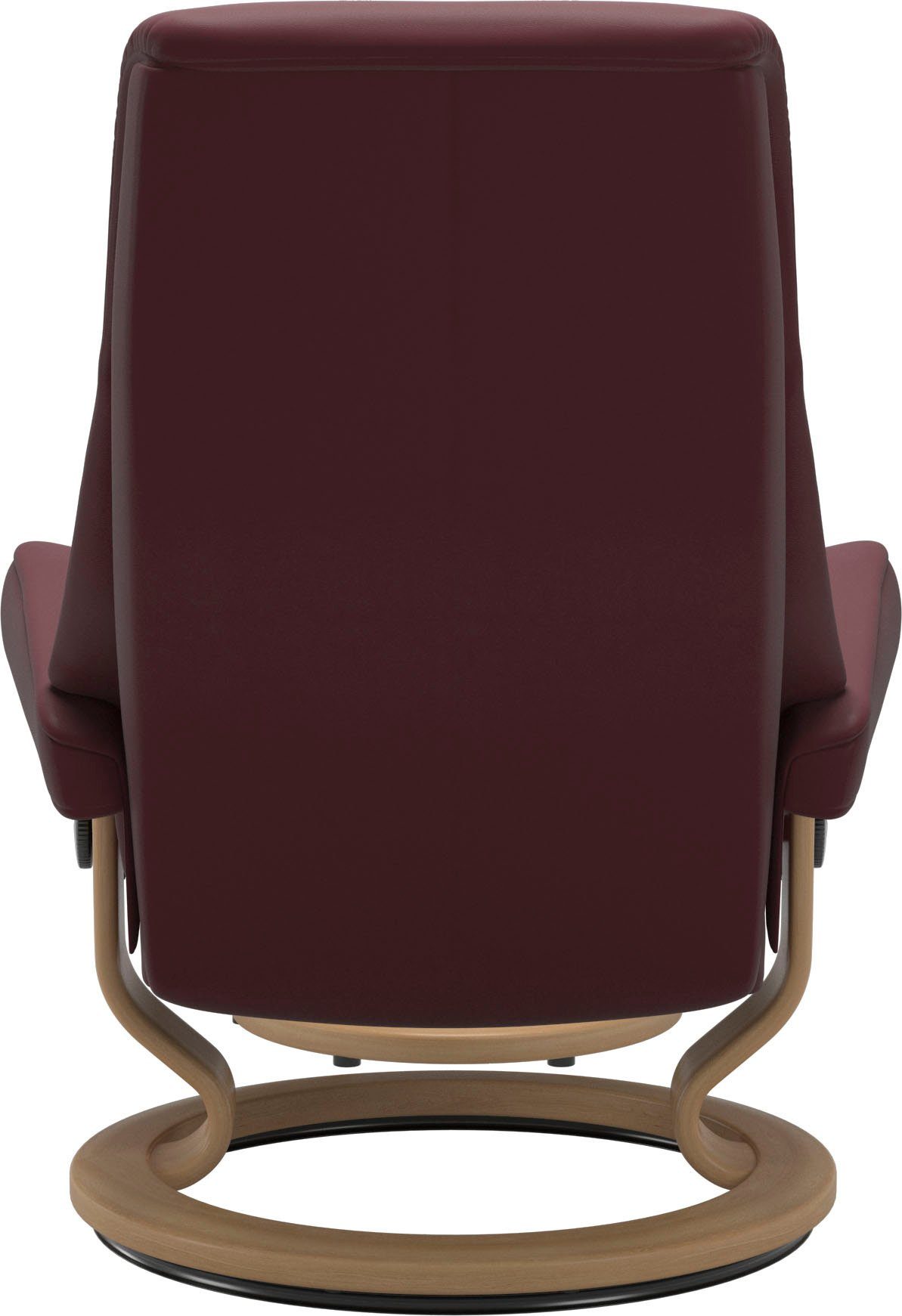 Stressless® View Base, Eiche Relaxsessel Größe Hocker), Relaxsessel Classic (Set, mit S,Gestell mit