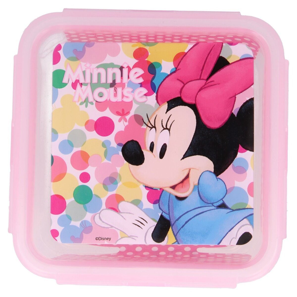 Disney Lunchbox Disney Minnie Mouse Snackbox 730ml Brotdose für unterwegs, 100% Polypropylen, (1-tlg)
