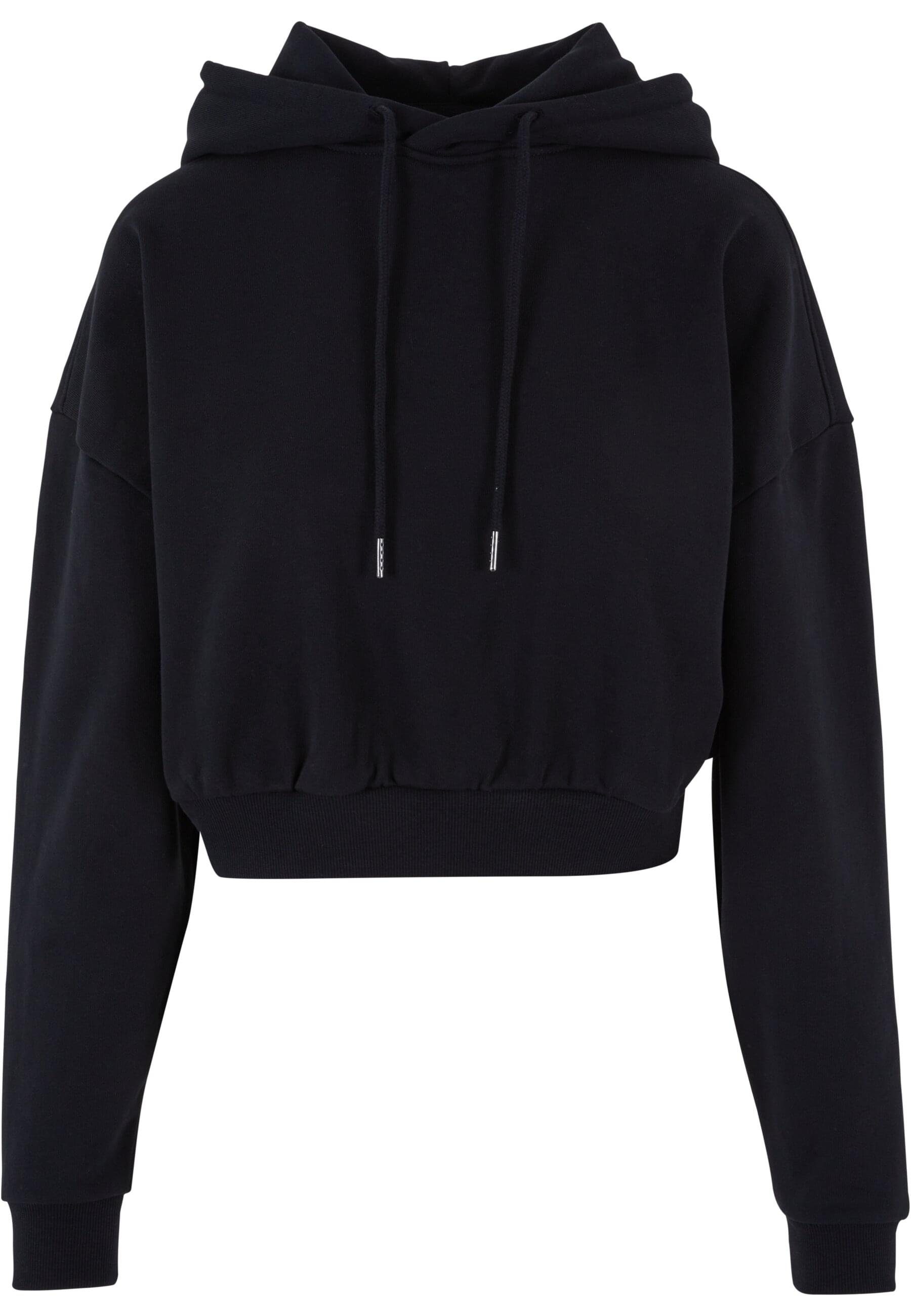 URBAN CLASSICS Kapuzenpullover Urban Classics Damen Ladies Cropped Heavy Hoody (1-tlg)